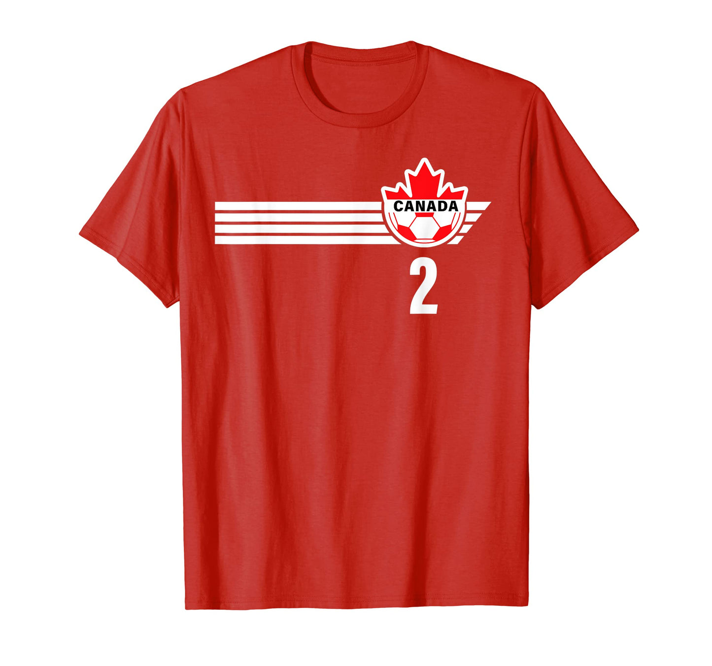 Canada Canadians Rouges Football Soccer Fan T-Shirt - Graphic Print Unisex - T-Shirt, Sweatshirt, Hoodie