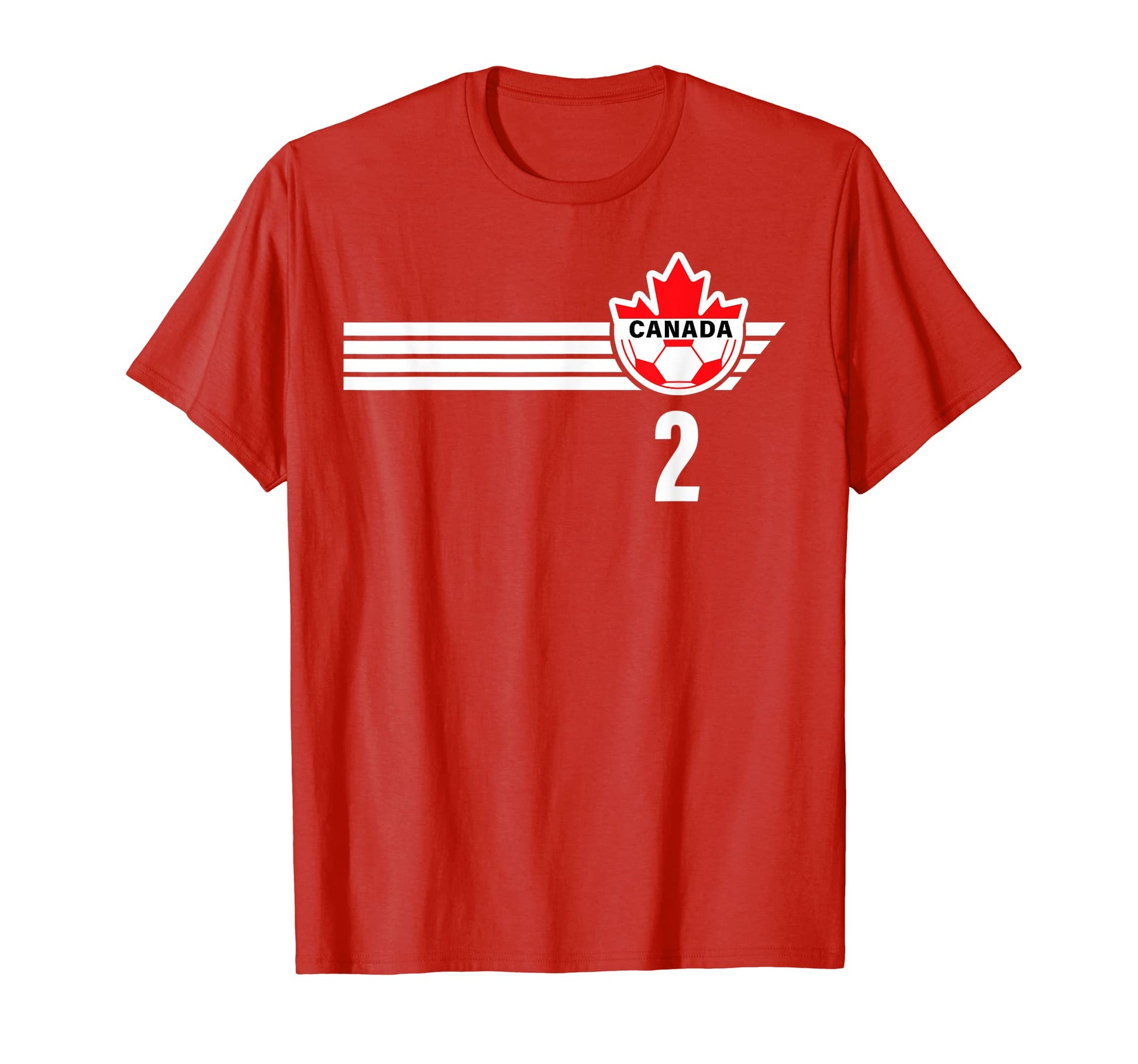 Canada Canadians Rouges Football Soccer Fan T-Shirt - Graphic Print Unisex - T-Shirt, Sweatshirt, Hoodie