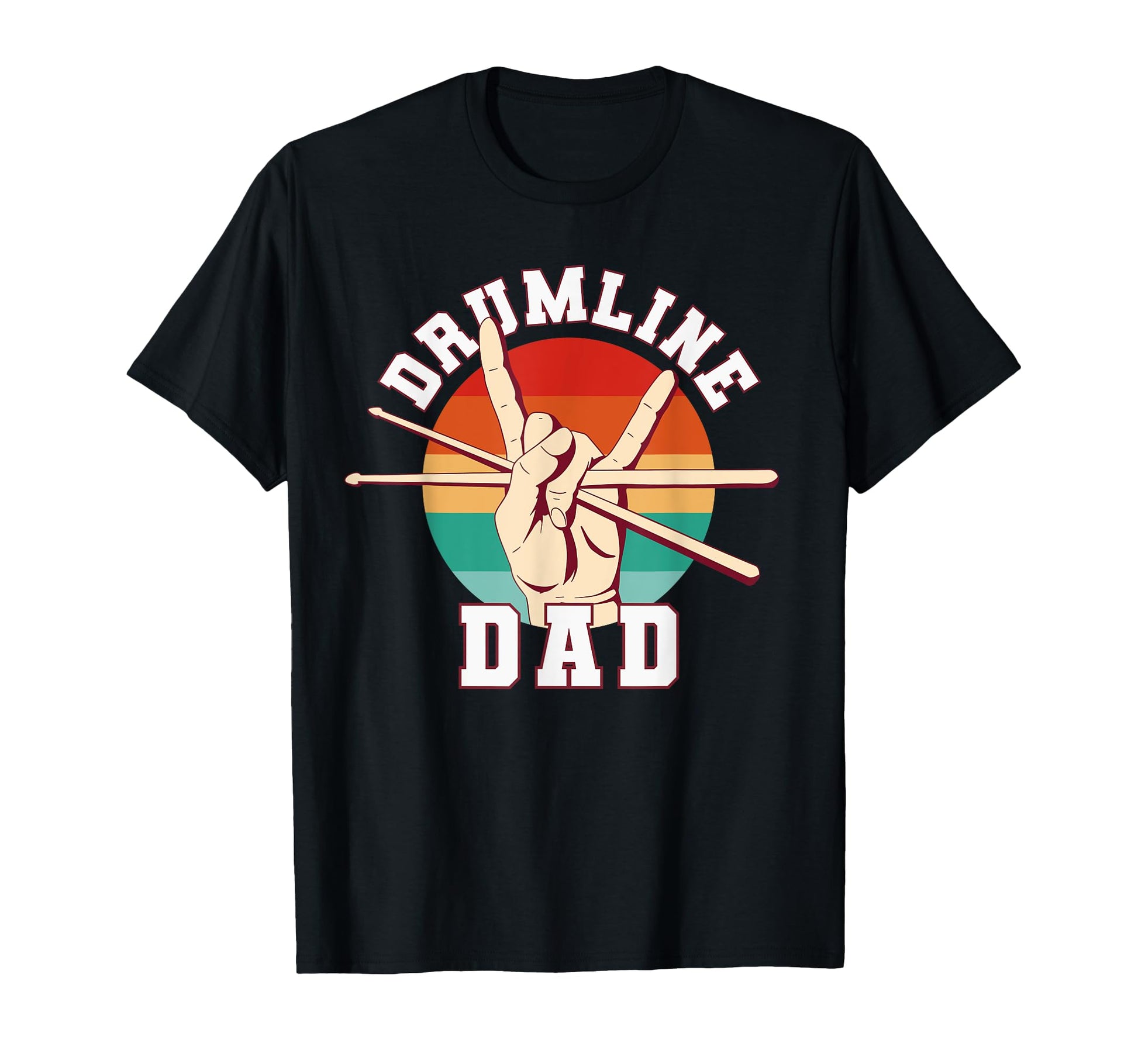 Drumline Dad Sunset Drumline Dad T-Shirt - Fun Novelty Design Unisex - T-Shirt, Sweatshirt, Hoodie