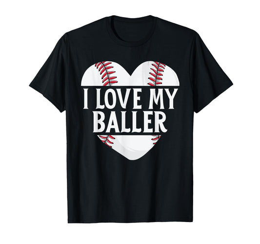 Baseball Dad Fathers Day Gift I Love T-Shirt - Streetwear Style Men Women - T-Shirt, Sweatshirt, Hoodie