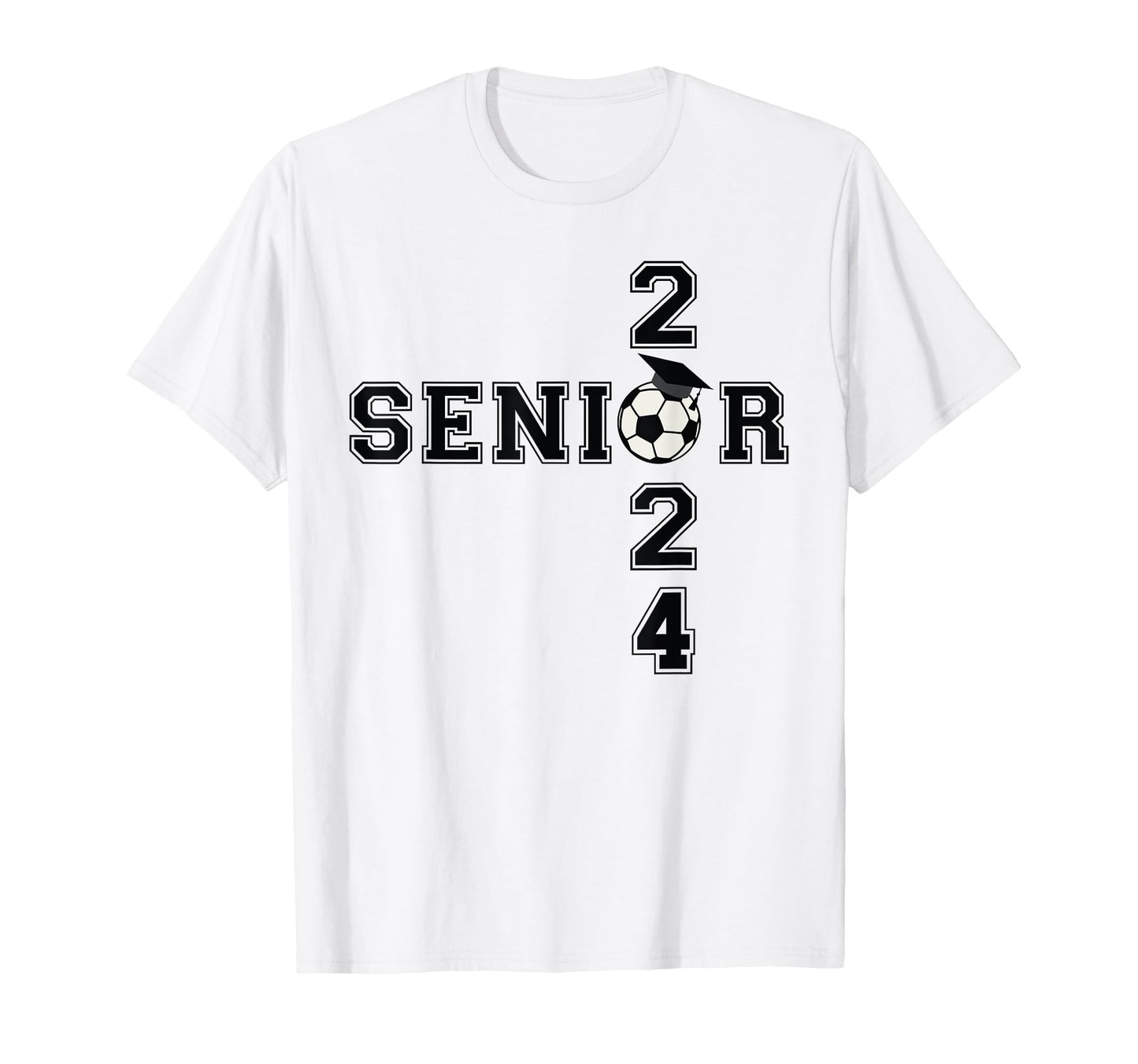 Class 2024 Senior Soccer Player T-Shirt - Streetwear Style Men Women - T-Shirt, Sweatshirt, Hoodie