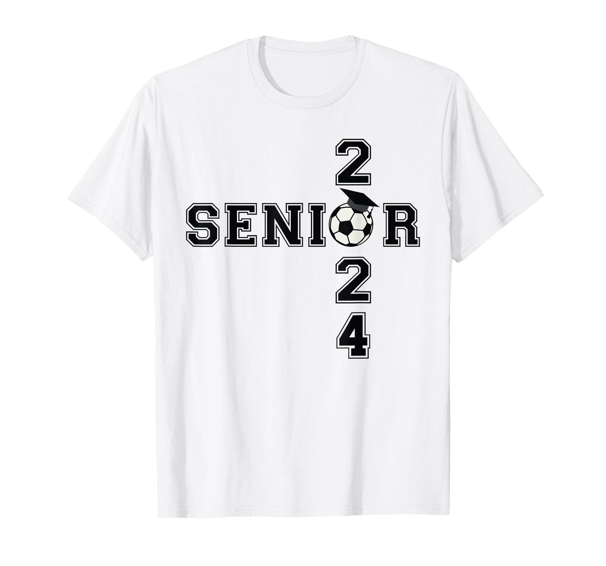Class 2024 Senior Soccer Player T-Shirt - Streetwear Style Men Women - T-Shirt, Sweatshirt, Hoodie