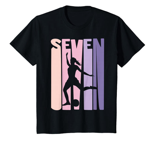 7 Years Soccer Gift 7Th Birthday T-Shirt - Graphic Print Men Women - T-Shirt, Sweatshirt, Hoodie