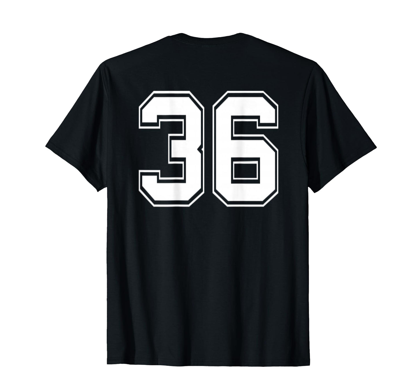 Number 36 Football Baseball Soccer T-Shirt - Novelty Apparel Men Women - T-Shirt, Sweatshirt, Hoodie