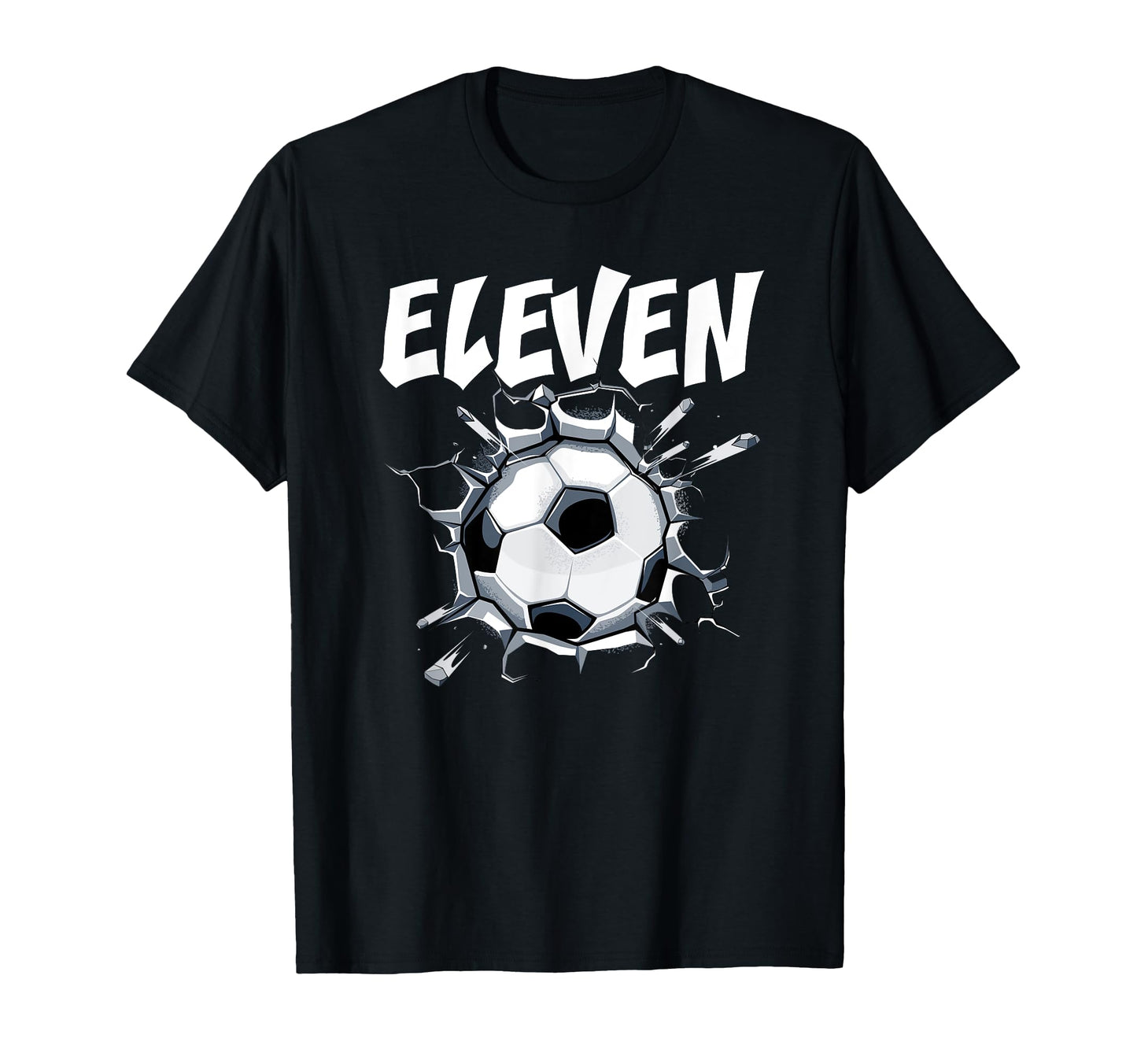 11 Year Old Soccer Birthday T-Shirt - Casual Everyday Wear for Adults - T-Shirt, Sweatshirt, Hoodie