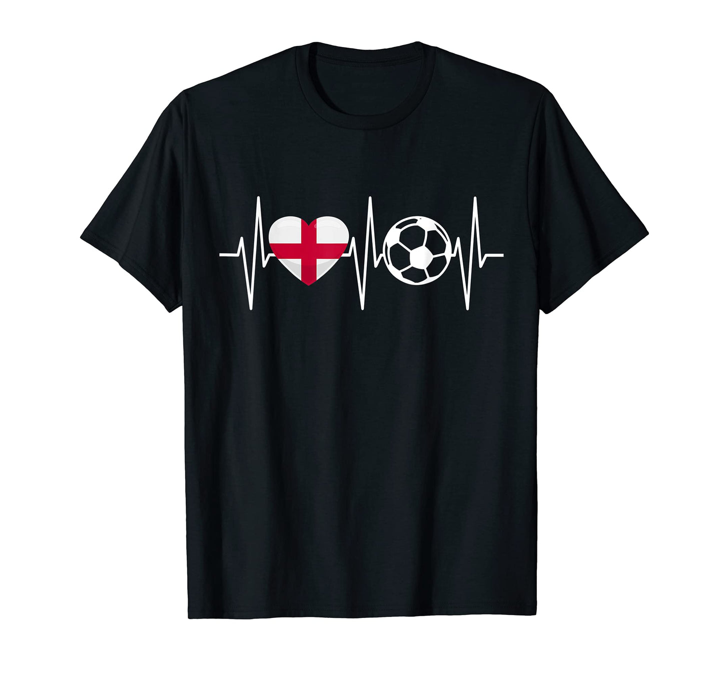 England Soccer Funny Soccer Fan T-Shirt - Minimalist Print Men Women - T-Shirt, Sweatshirt, Hoodie
