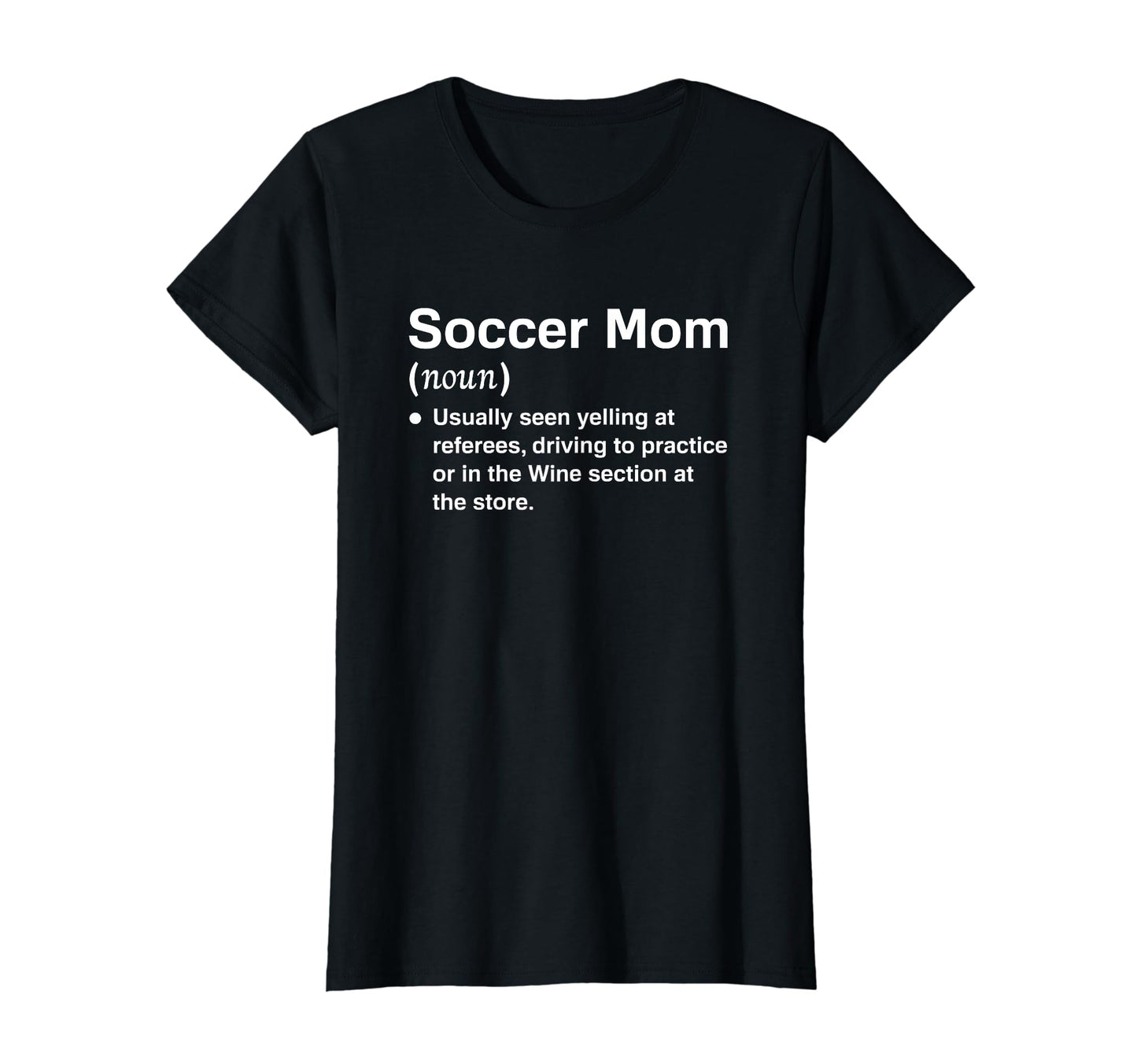 Womens Soccer Mom Definition Soccer Mom T-Shirt - Graphic Print Men Women - T-Shirt, Sweatshirt, Hoodie