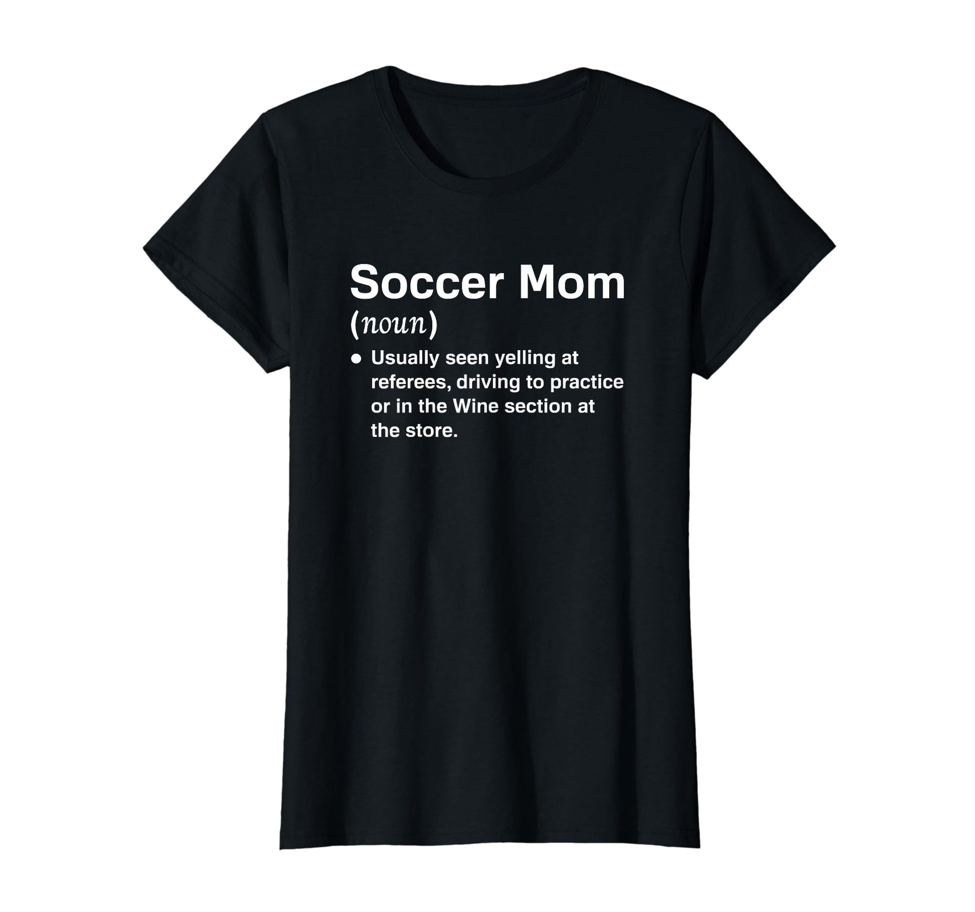Womens Soccer Mom Definition Soccer Mom T-Shirt - Graphic Print Men Women - T-Shirt, Sweatshirt, Hoodie