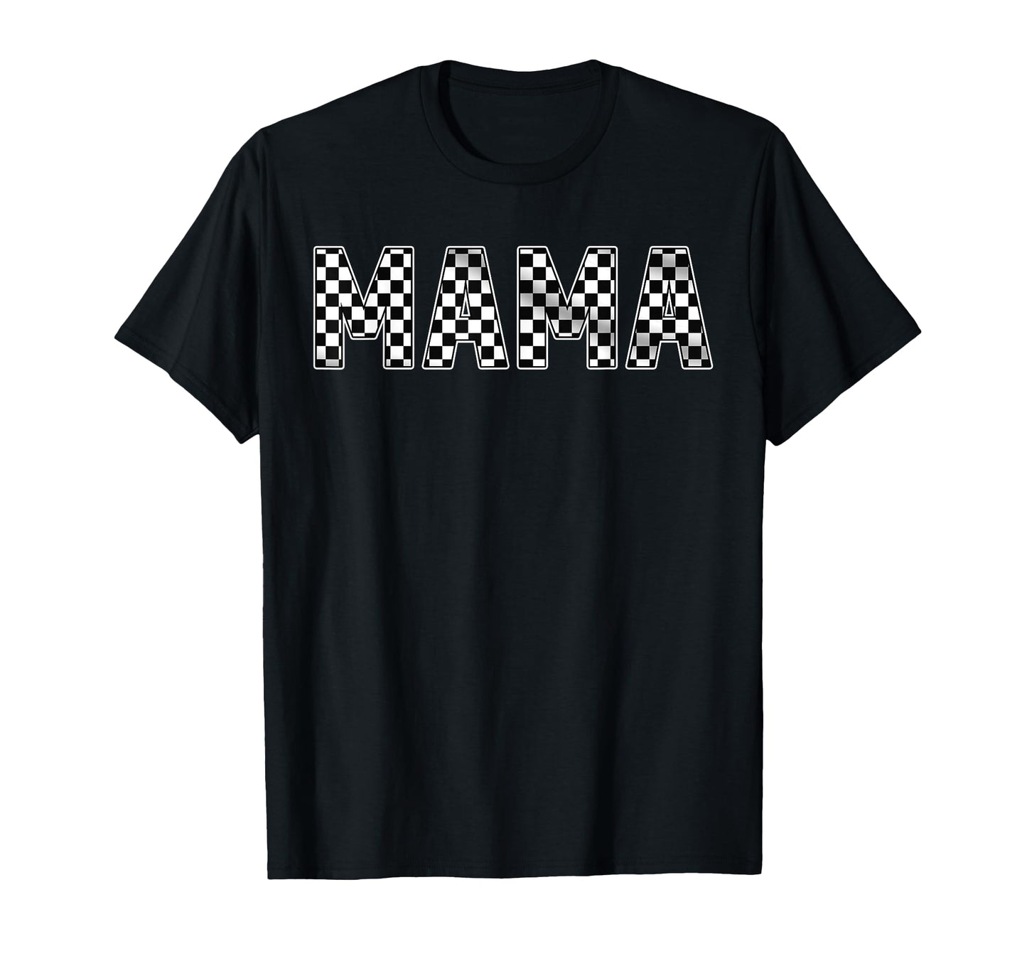 Pit Crew Mama Racing Car Family Matching T-Shirt - Minimalist Print Unisex - T-Shirt, Sweatshirt, Hoodie