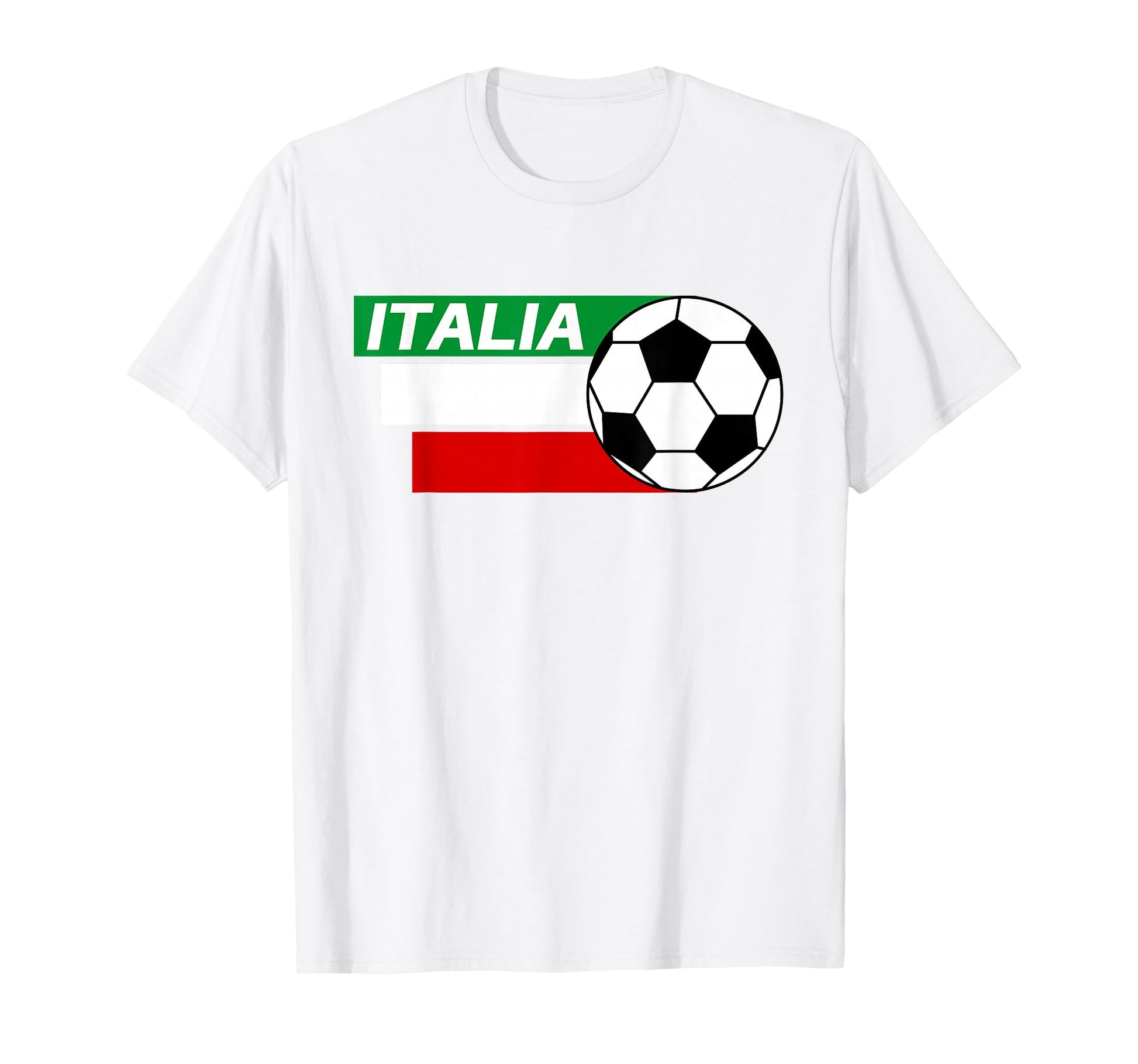 Italy Soccer Italian Flag Colors T-Shirt - Aesthetic Graphic Men Women - T-Shirt, Sweatshirt, Hoodie