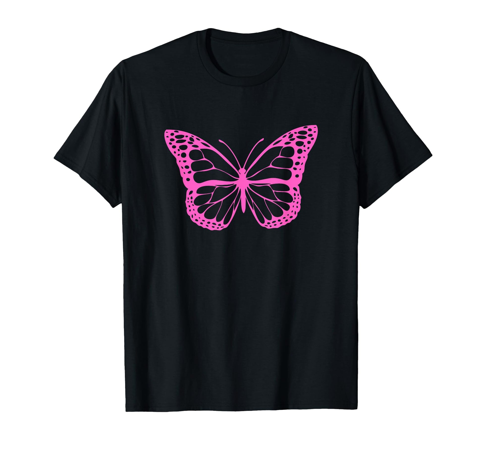 Beautiful Butterfly Center T-Shirt - Minimalist Print for Adults - T-Shirt, Sweatshirt, Hoodie
