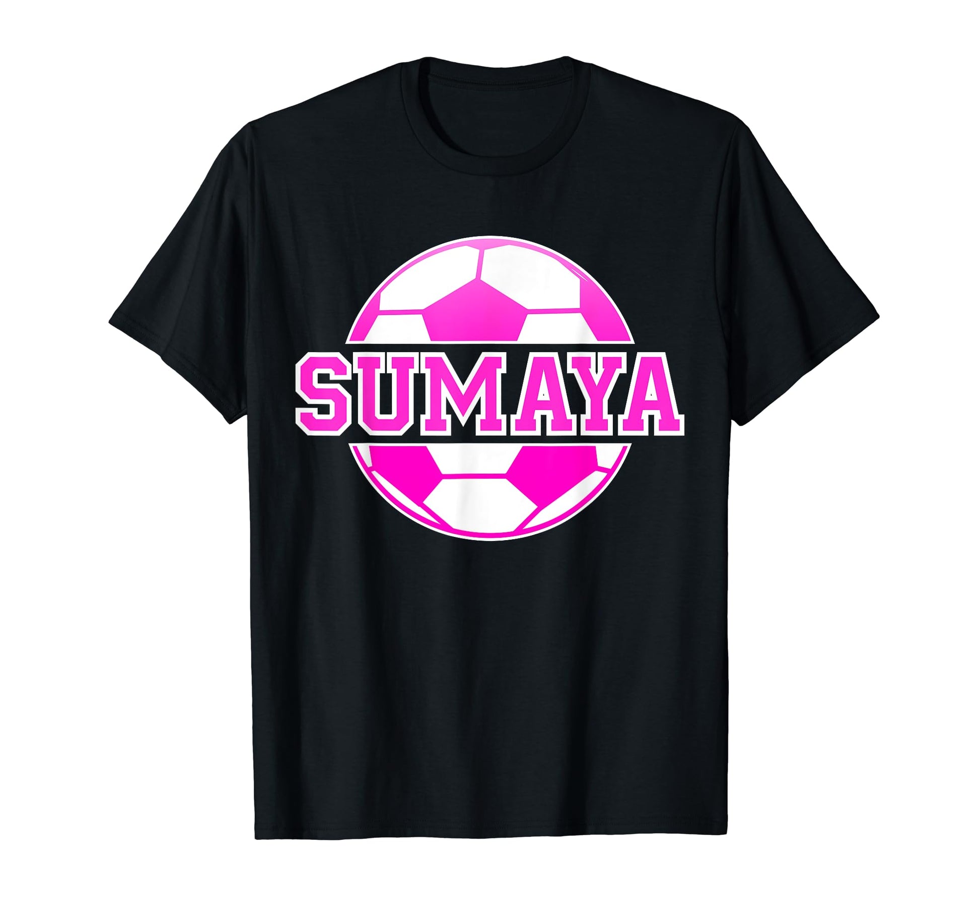Sumaya Name Soccer Play Football Sports T-Shirt - Trendy Graphic Men Women - T-Shirt, Sweatshirt, Hoodie