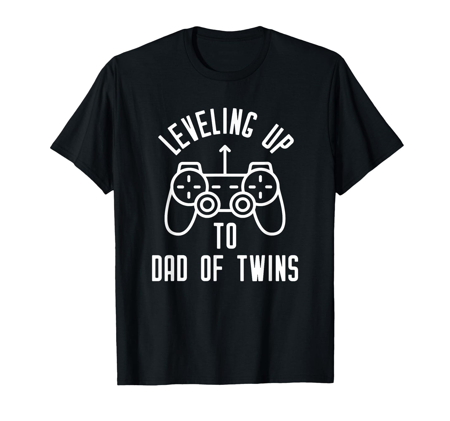 Leveling Up To Dad Twins Gamer T-Shirt - Aesthetic Graphic Men Women - T-Shirt, Sweatshirt, Hoodie