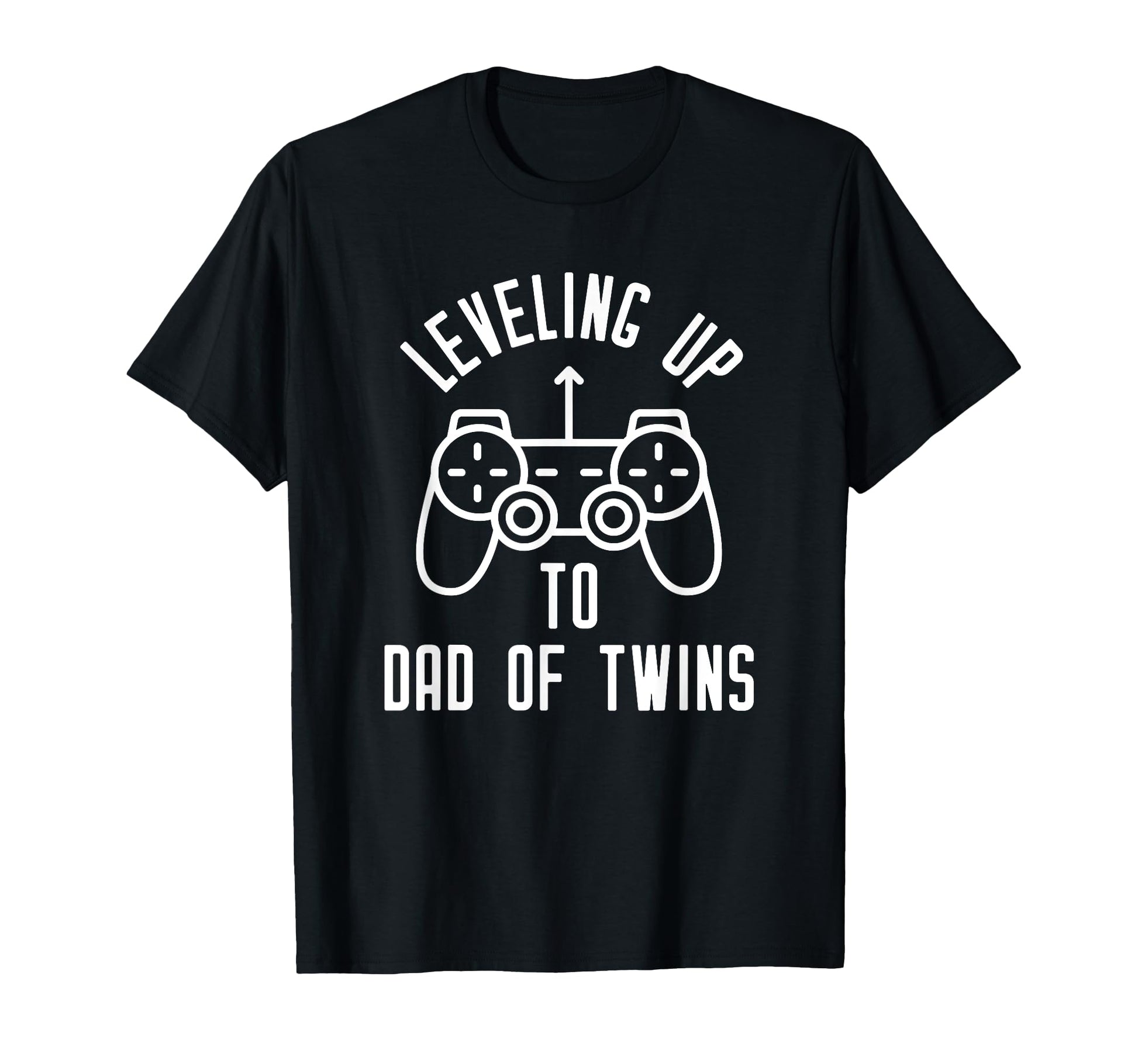 Leveling Up To Dad Twins Gamer T-Shirt - Aesthetic Graphic Men Women - T-Shirt, Sweatshirt, Hoodie