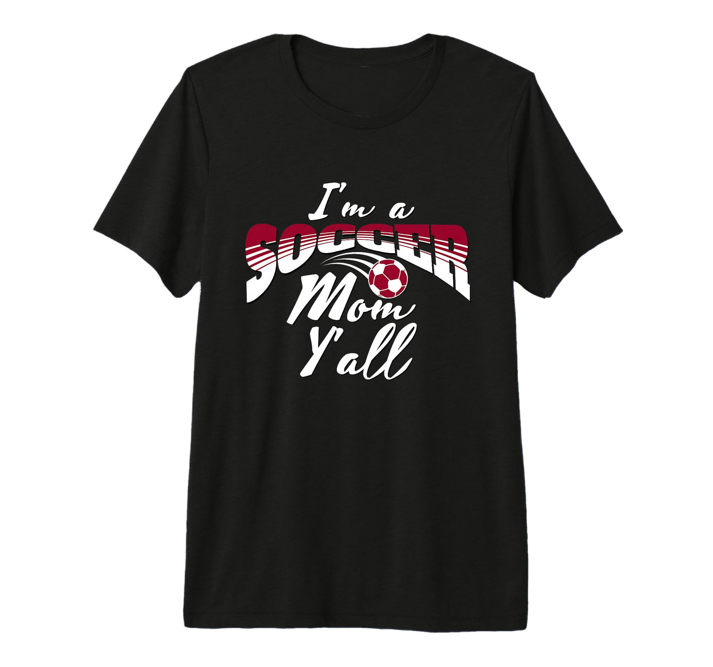 Mom Soccer Lover Soccer Mom Gift T-Shirt - Casual Everyday Wear Men Women - T-Shirt, Sweatshirt, Hoodie
