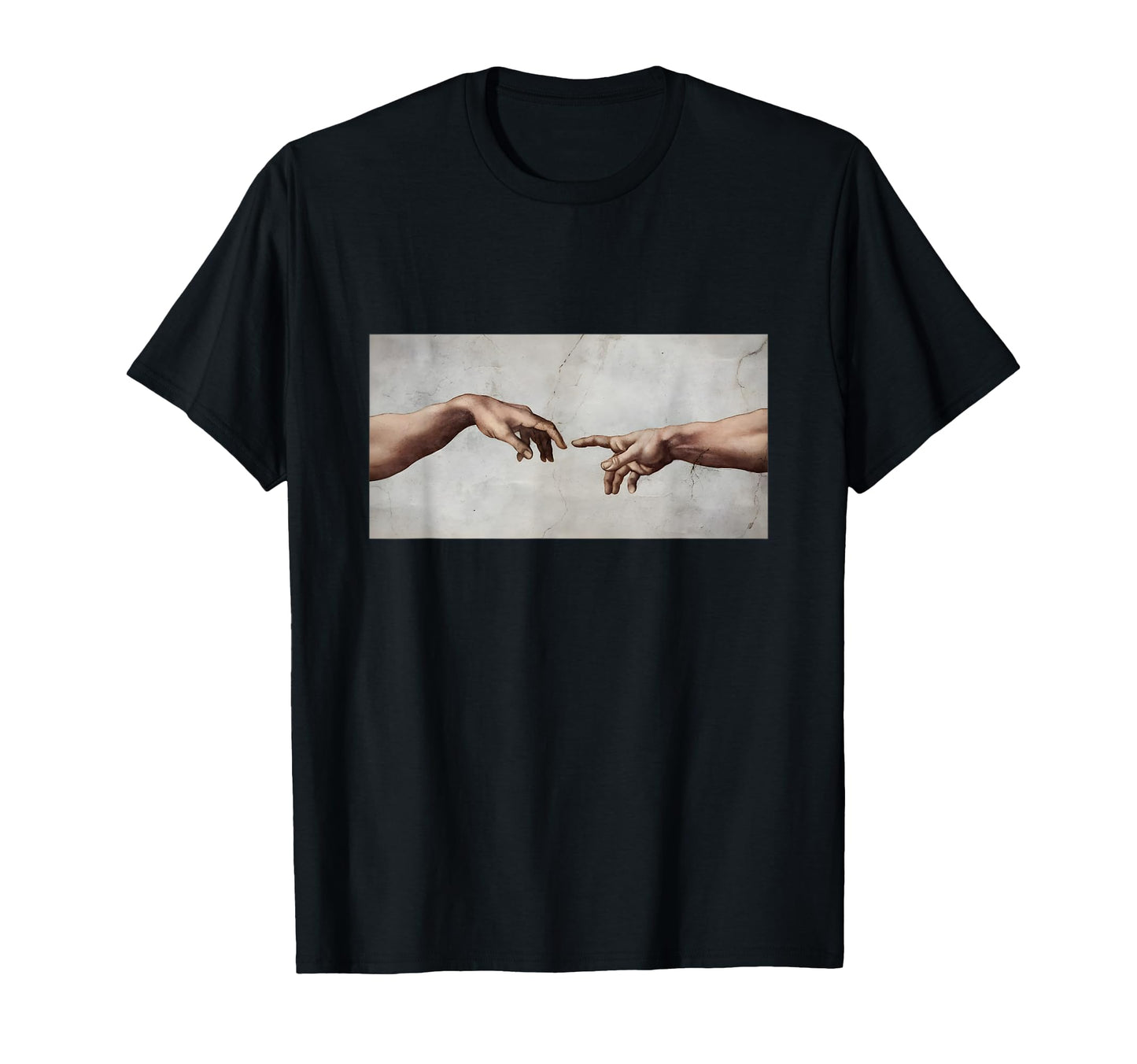 Creation Adam Michelangelo Artwork T-Shirt - Streetwear Style Men Women - T-Shirt, Sweatshirt, Hoodie