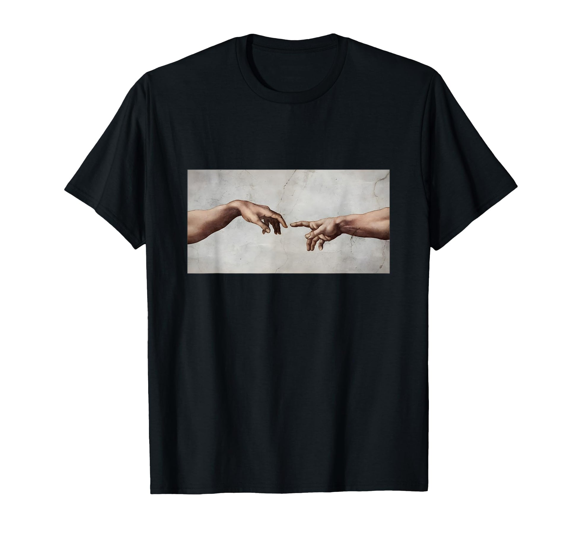 Creation Adam Michelangelo Artwork T-Shirt - Streetwear Style Men Women - T-Shirt, Sweatshirt, Hoodie