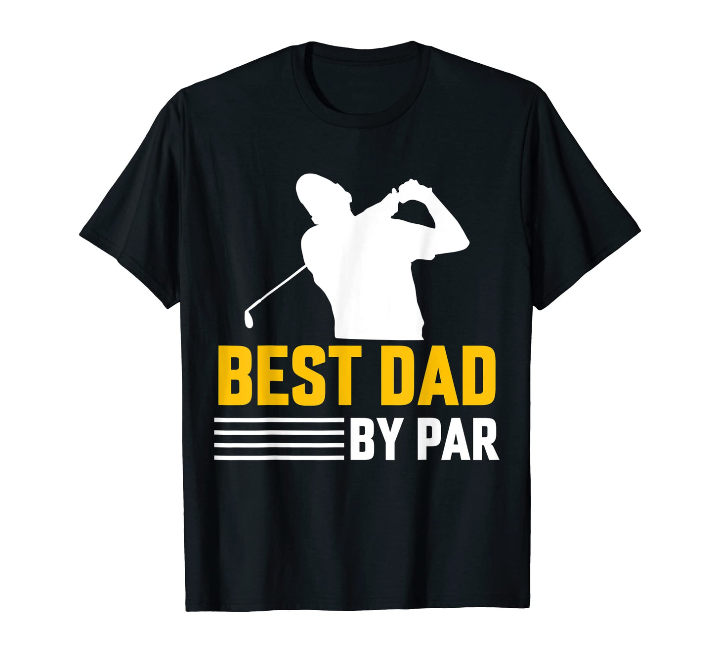 Funny Best Dad Par Full Golf T-Shirt - Aesthetic Graphic for Adults - T-Shirt, Sweatshirt, Hoodie