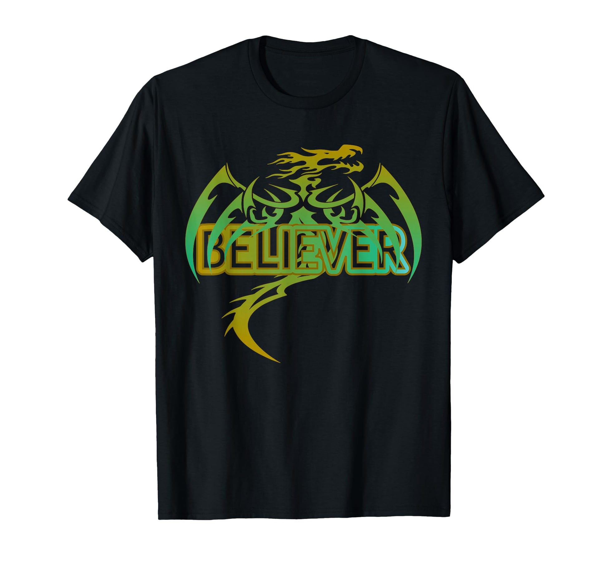 Original Dragon Believer Gift Fun T-Shirt - Minimalist Print Unisex - T-Shirt, Sweatshirt, Hoodie