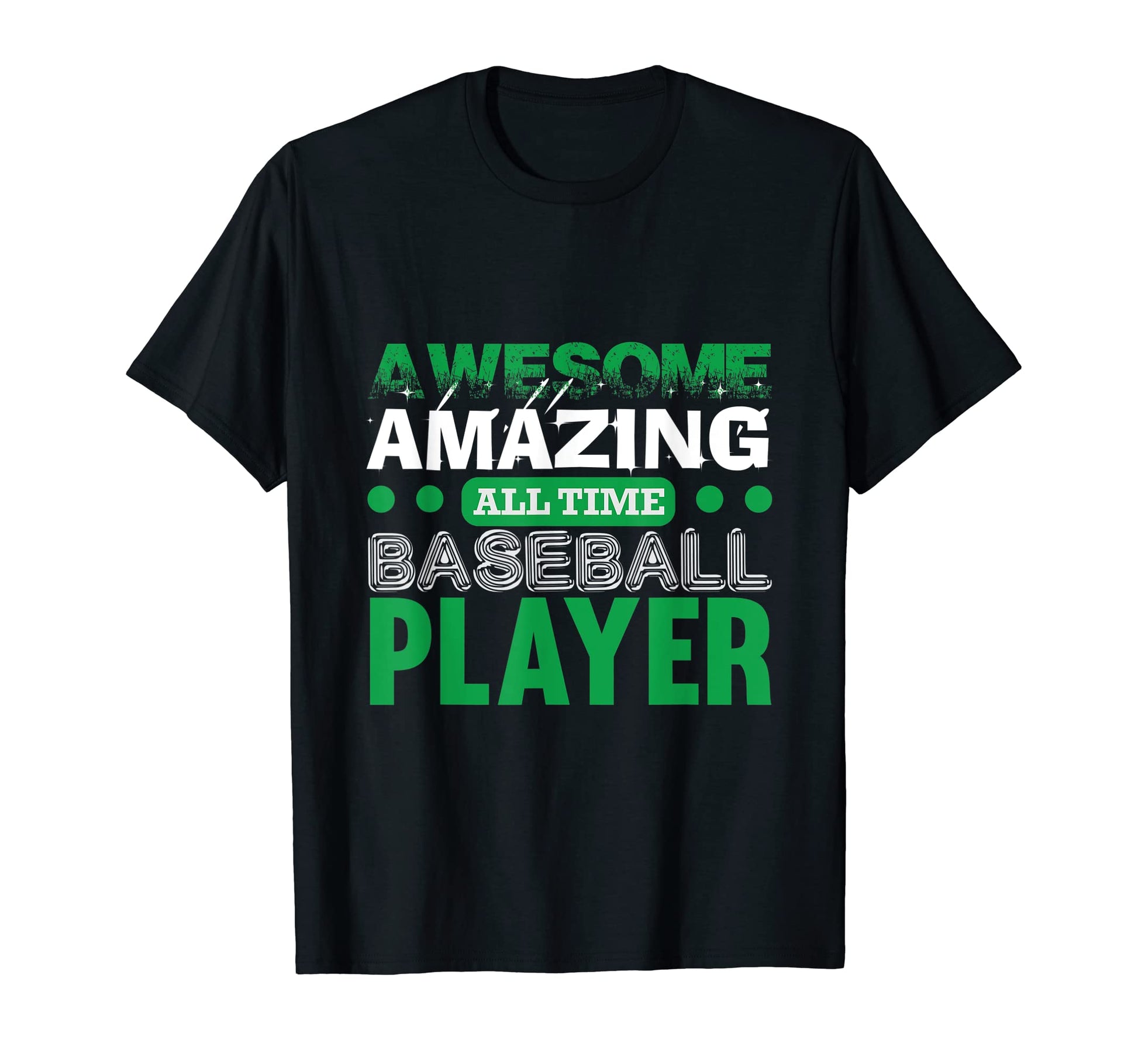 Awesome Amazing All Time Baseball Player T-Shirt - Minimalist Print Unisex - T-Shirt, Sweatshirt, Hoodie