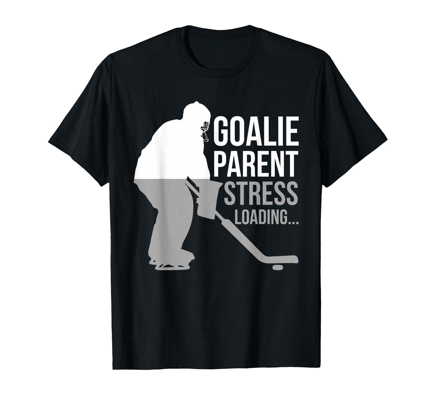 Funny Ice Hockey Goalie Parent Mom Dad T-Shirt - Aesthetic Graphic Unisex - T-Shirt, Sweatshirt, Hoodie