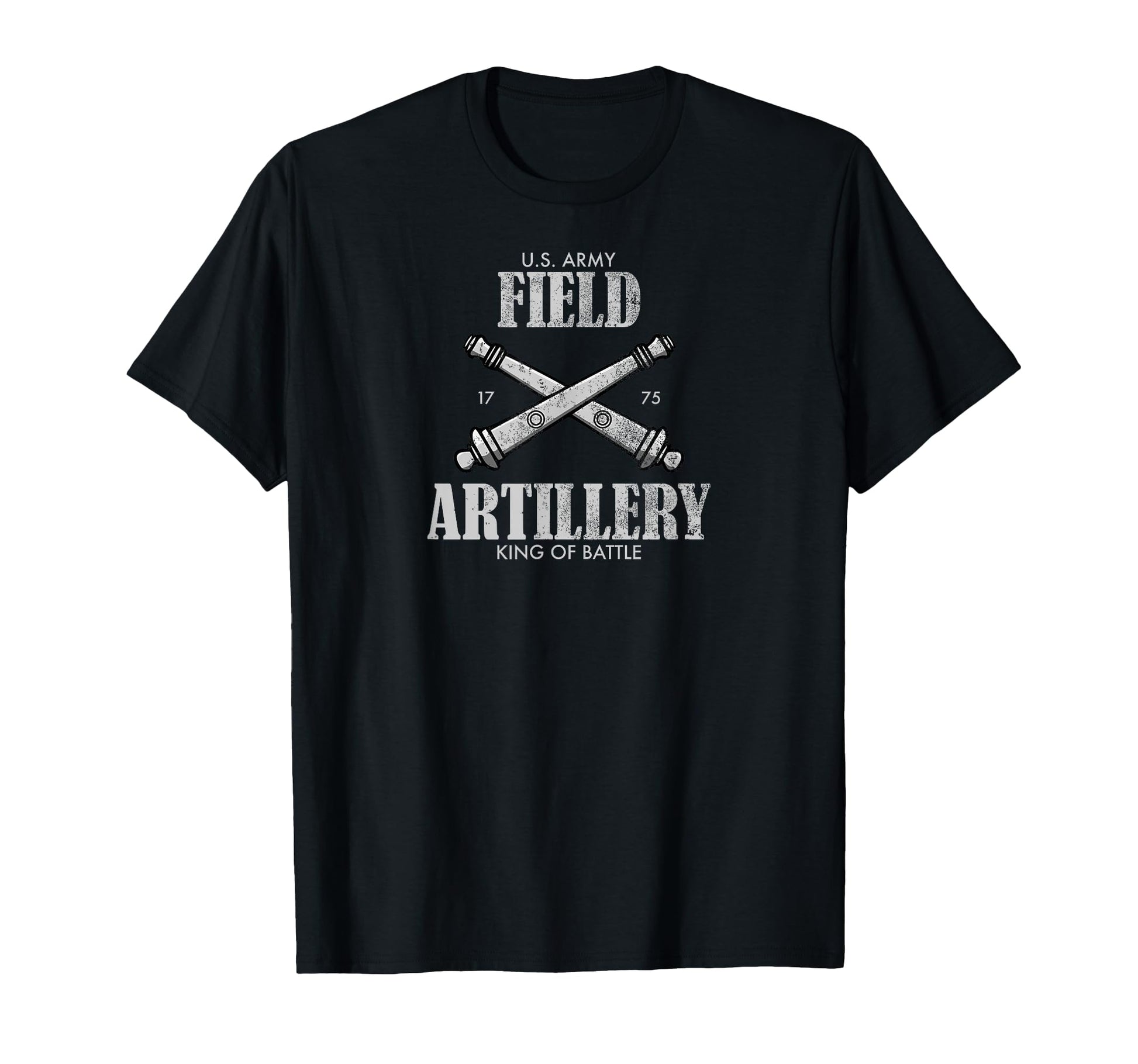 Field Artillery Distressed T-Shirt - Casual Everyday Wear for Adults - T-Shirt, Sweatshirt, Hoodie