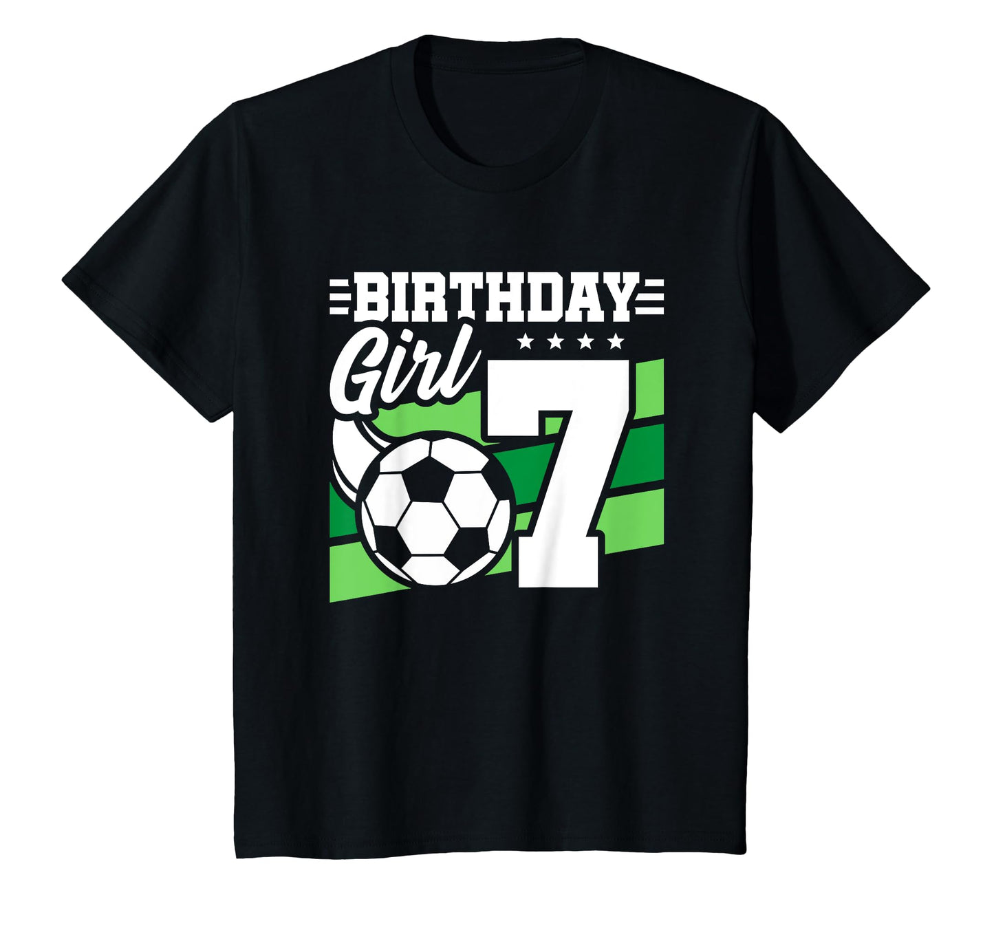Soccer Birthday Party 7 Year Old T-Shirt - Fun Novelty Design for Adults - T-Shirt, Sweatshirt, Hoodie