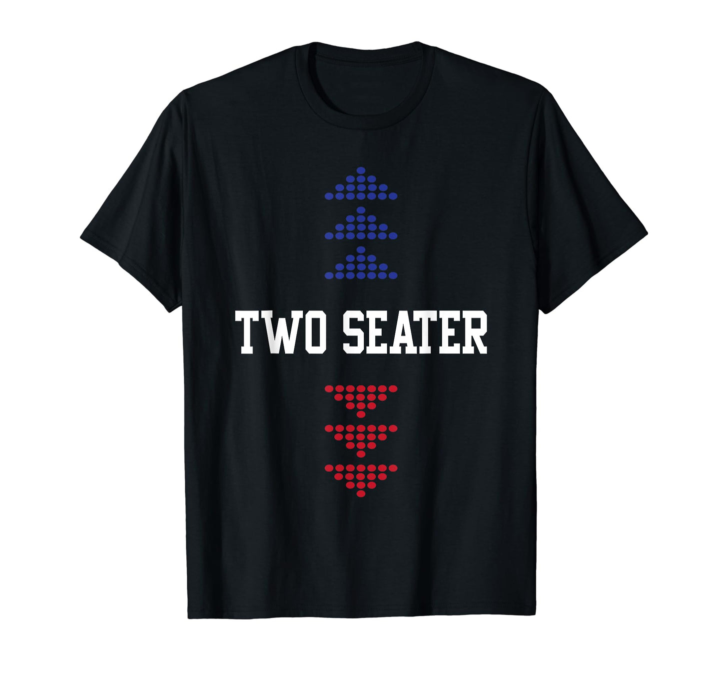 Two Seater 4Th July American Flag T-Shirt - Aesthetic Graphic for Adults - T-Shirt, Sweatshirt, Hoodie