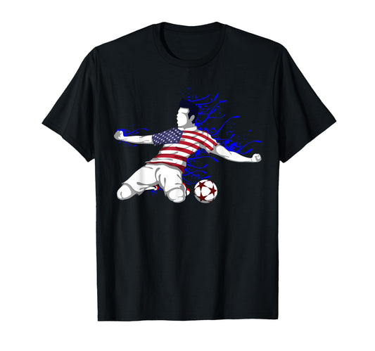 America National Soccer Team Jersey United T-Shirt - Trendy Graphic Unisex - T-Shirt, Sweatshirt, Hoodie