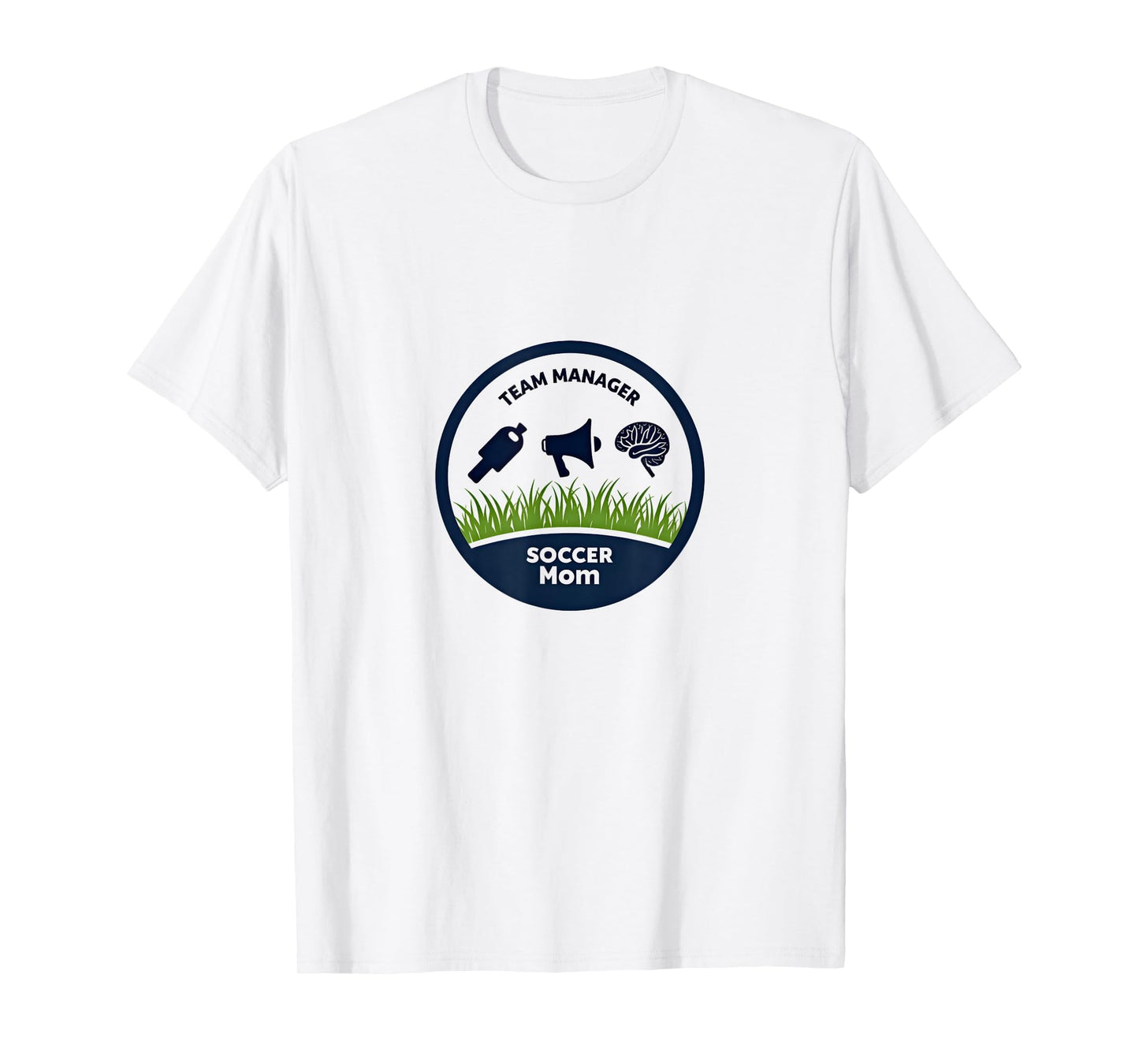 Soccer Mom Team Manager Cheerleader T-Shirt - Trendy Graphic for Adults - T-Shirt, Sweatshirt, Hoodie