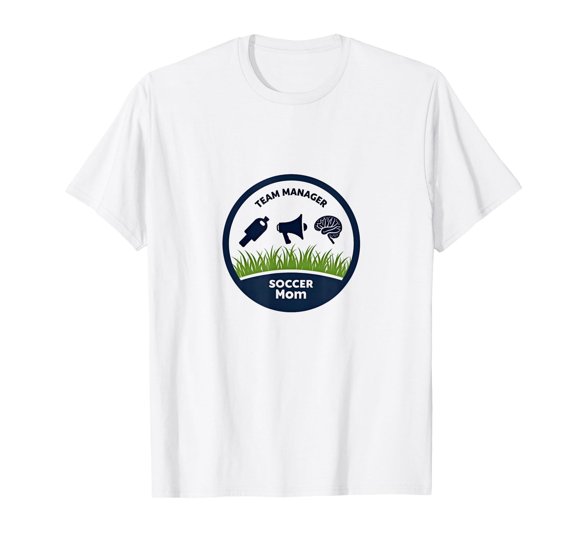 Soccer Mom Team Manager Cheerleader T-Shirt - Trendy Graphic for Adults - T-Shirt, Sweatshirt, Hoodie