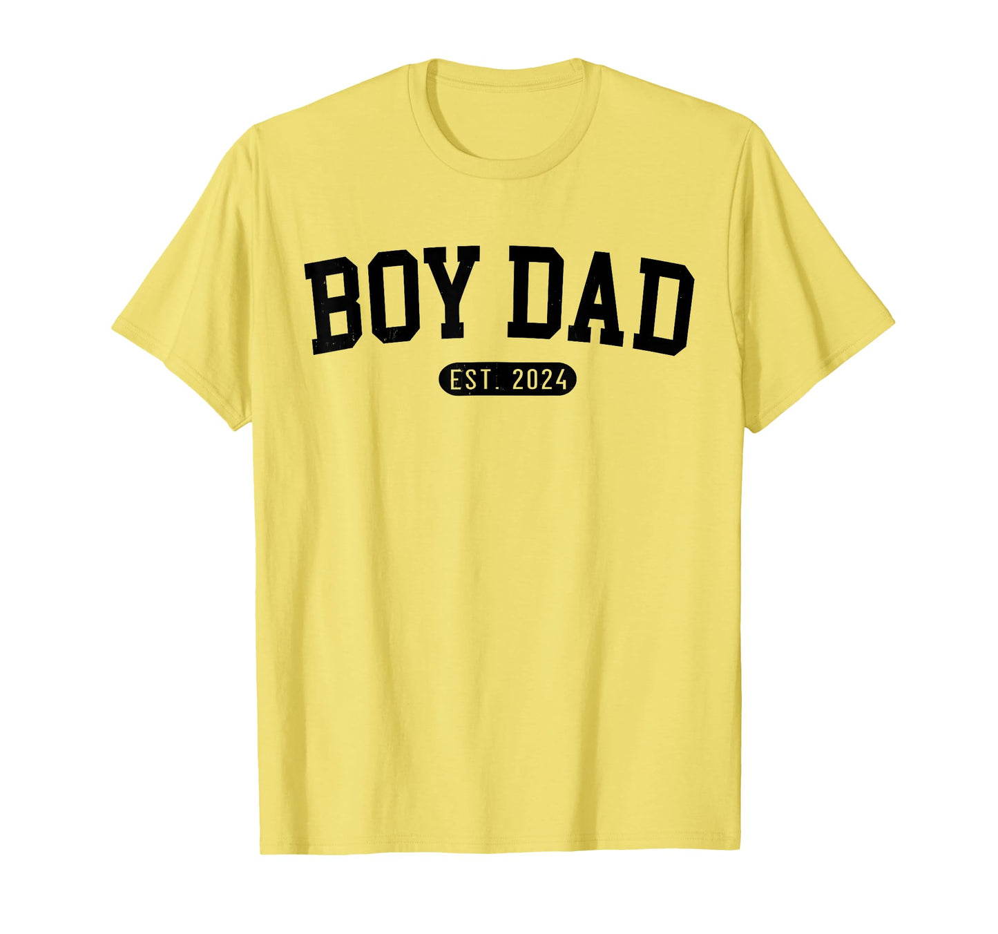 Dad Est 2024 Fathers Day T Shir T Hoodie - Custom Art Print for Adults - T-Shirt, Sweatshirt, Hoodie