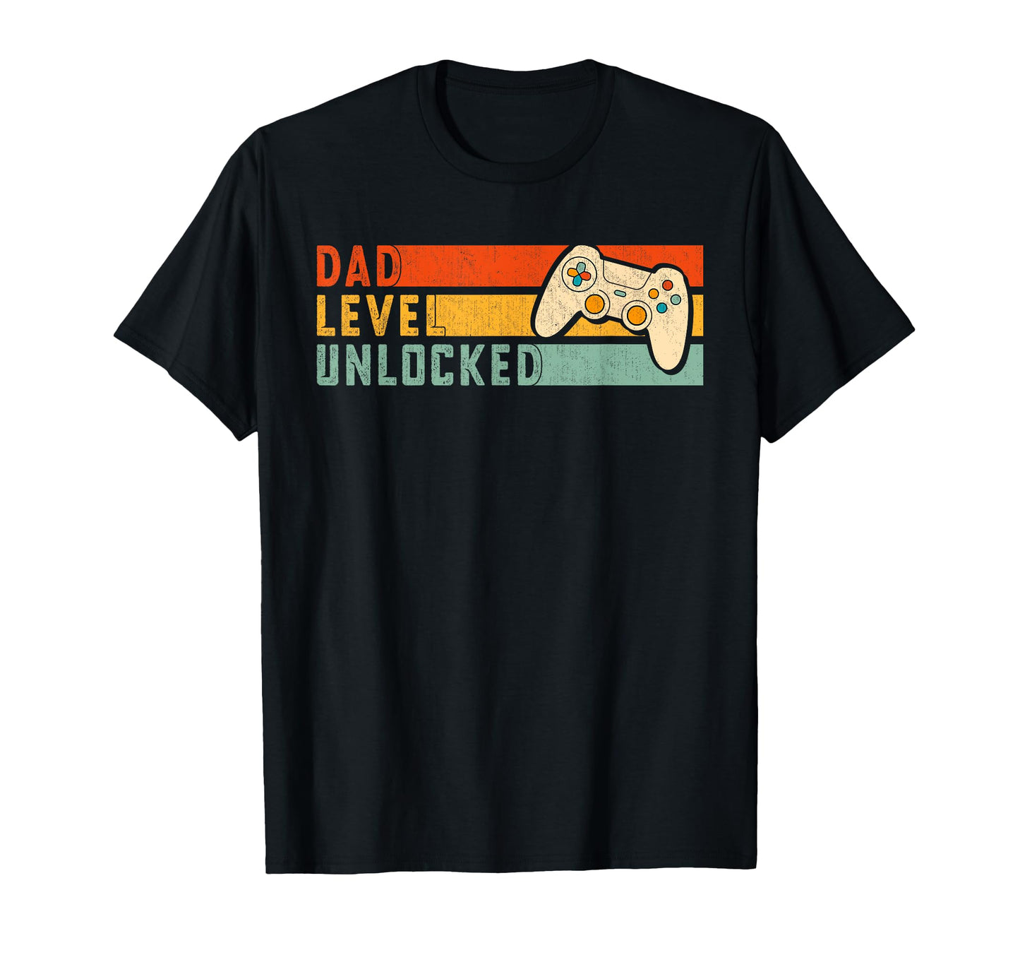 Dad Level Unlocked Gamer Dad Fathers T-Shirt - Fun Novelty Design Unisex - T-Shirt, Sweatshirt, Hoodie