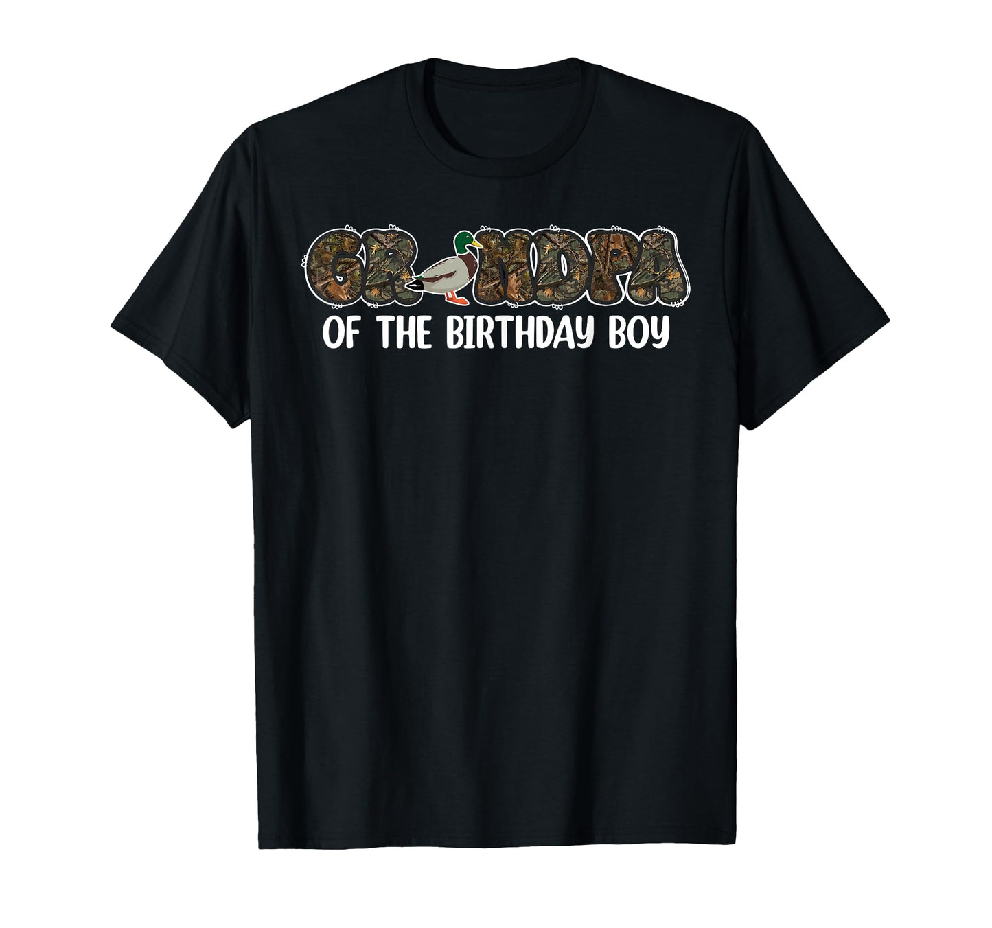 Grandpa Birthday One Lucky Duck T-Shirt - Fun Novelty Design for Adults - T-Shirt, Sweatshirt, Hoodie