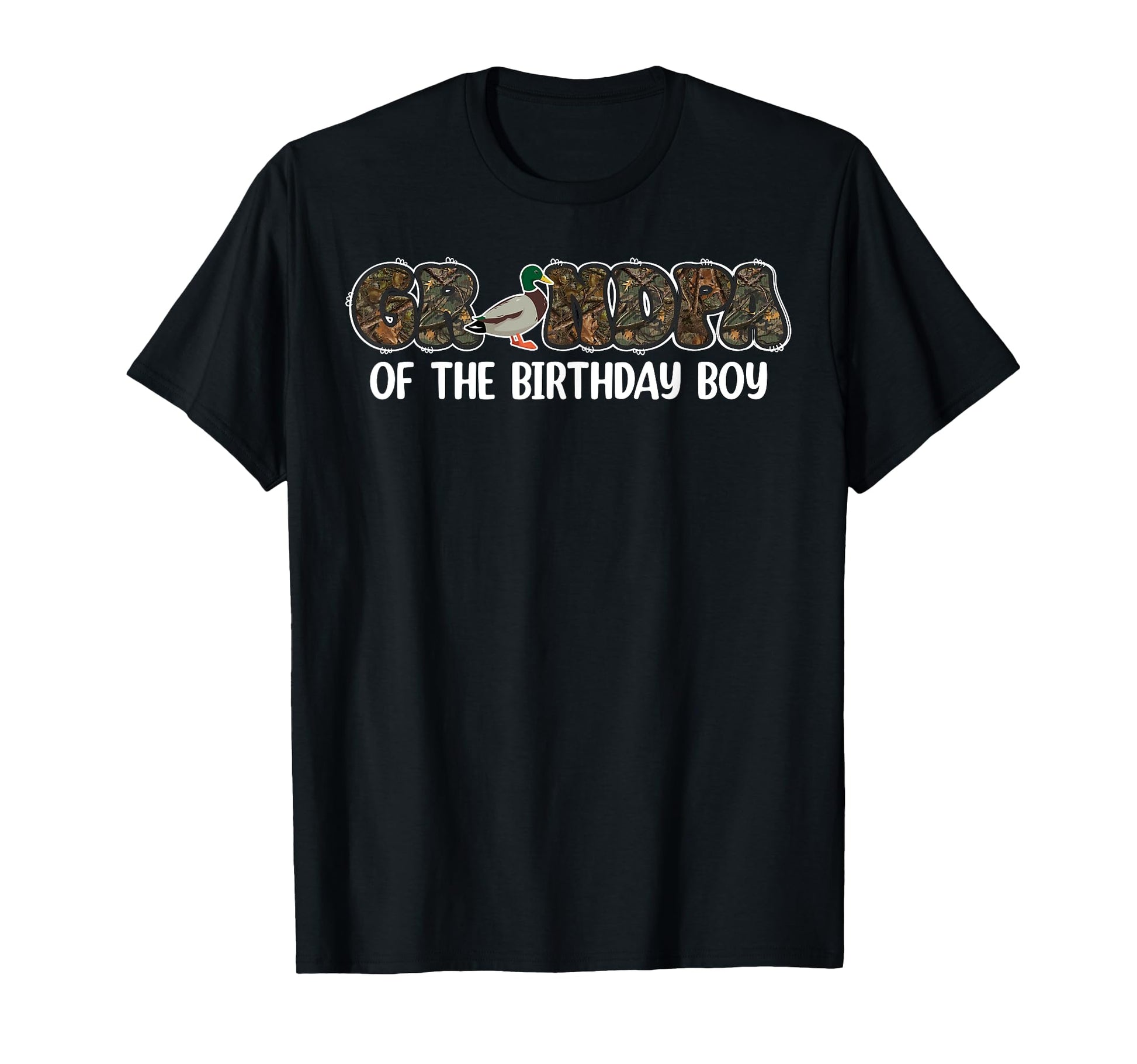 Grandpa Birthday One Lucky Duck T-Shirt - Fun Novelty Design for Adults - T-Shirt, Sweatshirt, Hoodie
