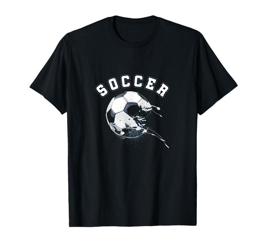 Awesome Soccer Ball Football Soccer T-Shirt - Graphic Print Men Women - T-Shirt, Sweatshirt, Hoodie