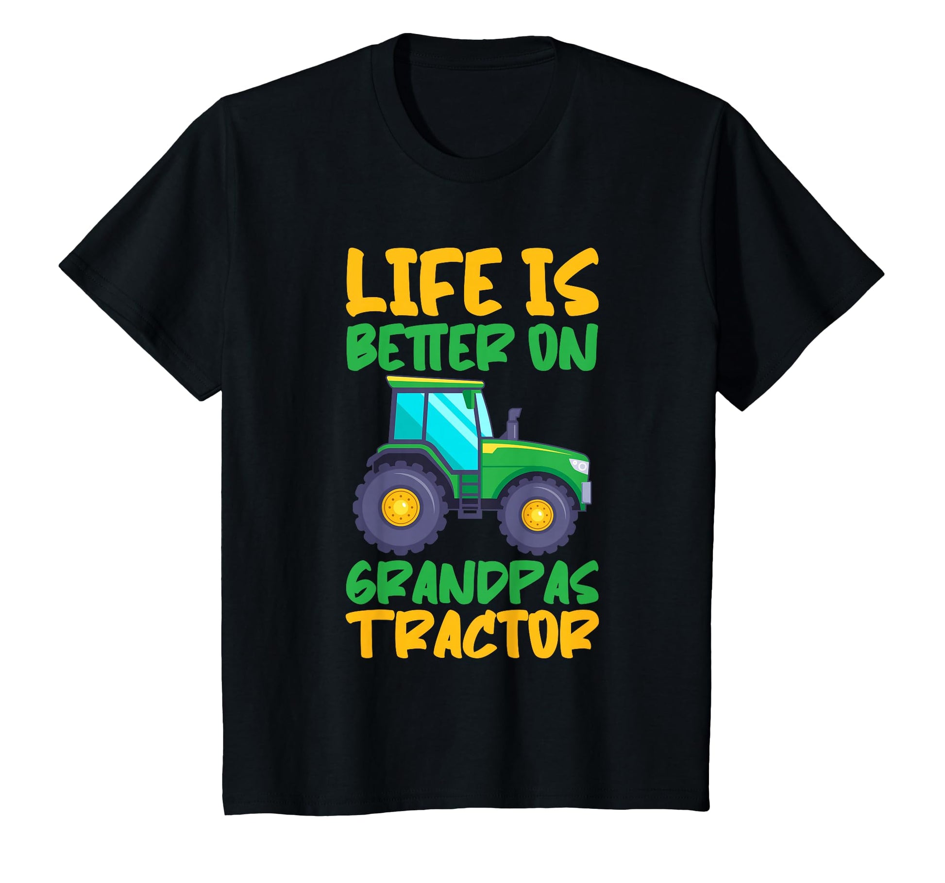 Young Farmer Funny Tractor Grandpas T-Shirt - Streetwear Style for Adults - T-Shirt, Sweatshirt, Hoodie