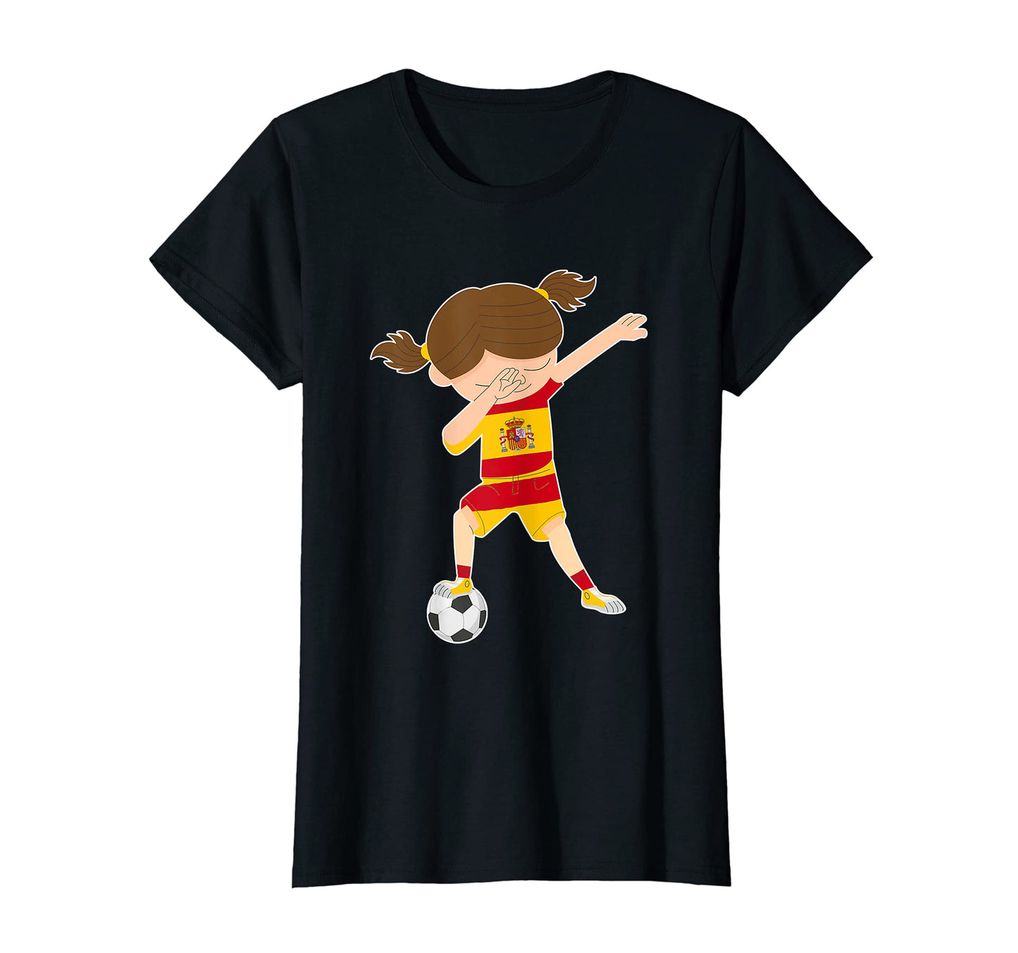 Dabbing Spanish Soccer Player T-Shirt - Trendy Graphic Men Women - T-Shirt, Sweatshirt, Hoodie