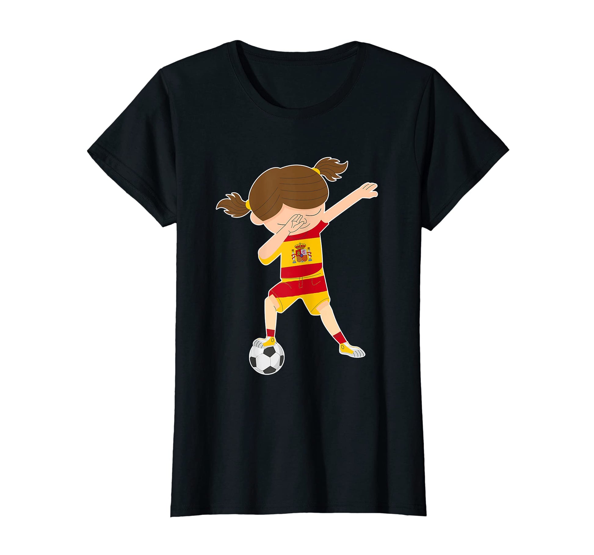 Dabbing Spanish Soccer Player T-Shirt - Trendy Graphic Men Women - T-Shirt, Sweatshirt, Hoodie