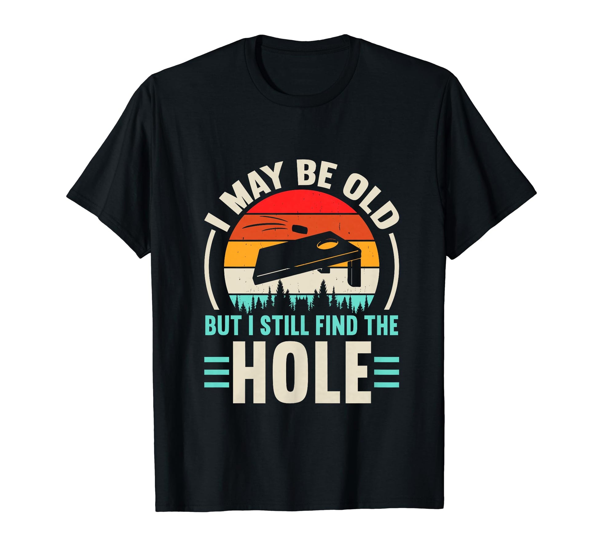 Cornhole Grandpa Dad Toss Games T-Shirt - Unique Graphic for Adults - T-Shirt, Sweatshirt, Hoodie