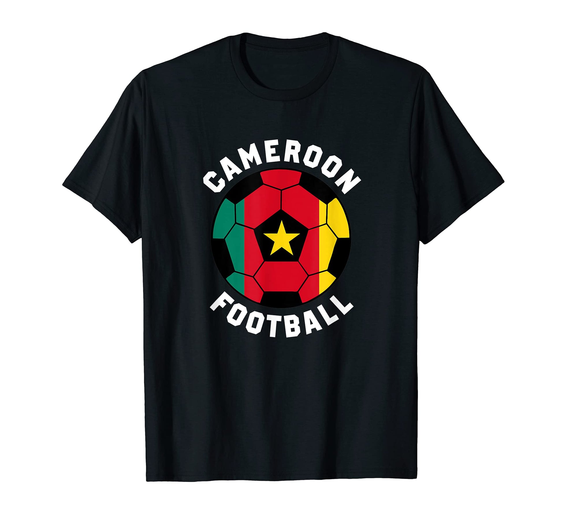 Cameroon Football Soccer T-Shirt - Aesthetic Graphic Unisex - T-Shirt, Sweatshirt, Hoodie