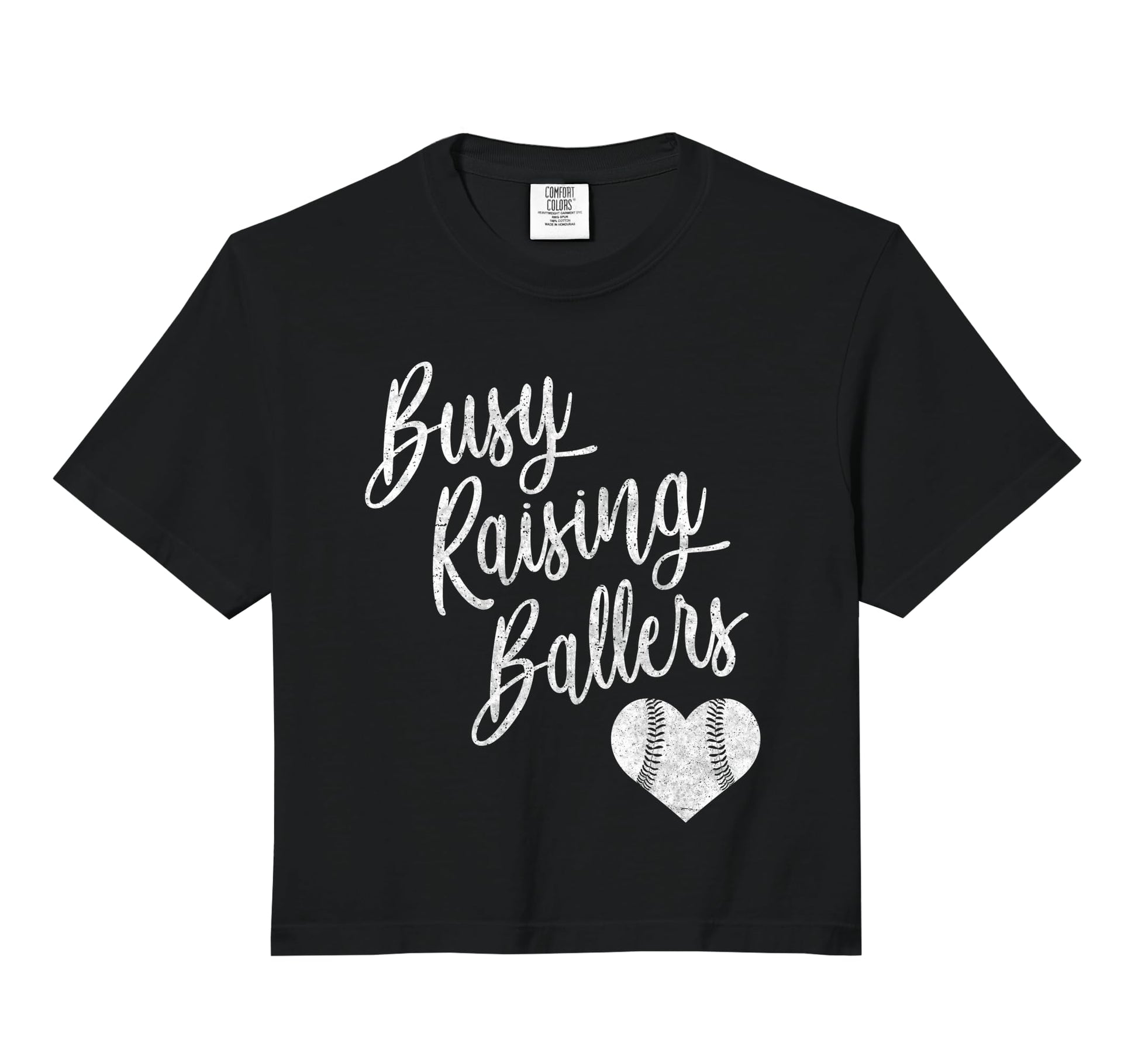 Busy Raising Ballers Baseball Softball Mom Hoodie - Graphic Print Unisex - T-Shirt, Sweatshirt, Hoodie