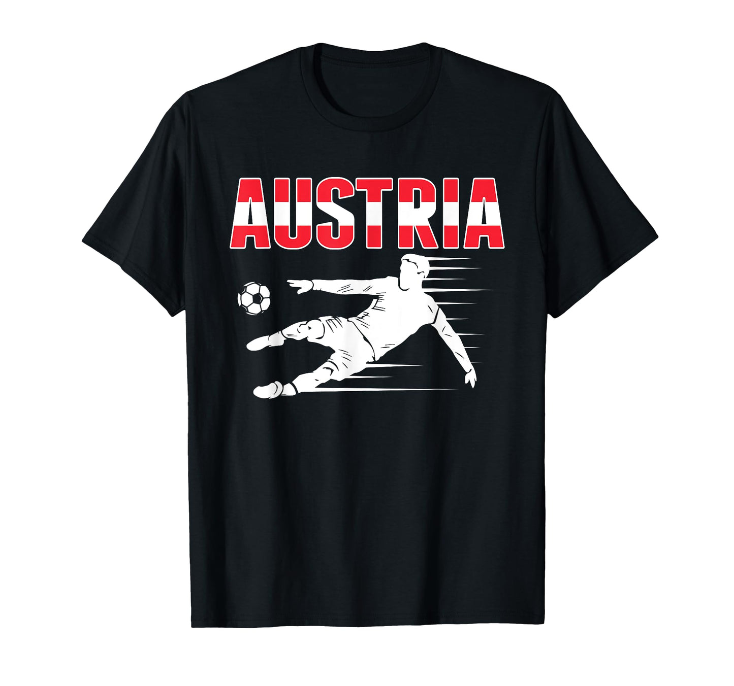 Austria Soccer Fans Jersey Austrian T-Shirt - Novelty Apparel Men Women - T-Shirt, Sweatshirt, Hoodie