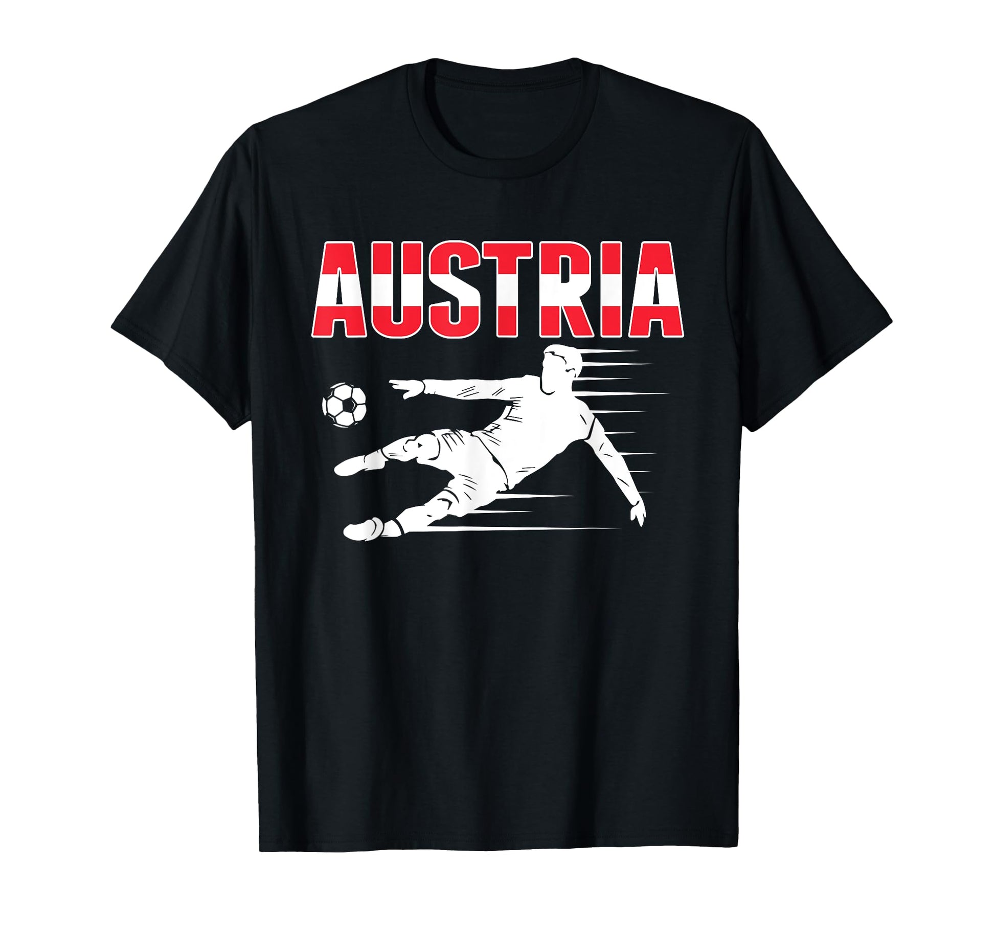 Austria Soccer Fans Jersey Austrian T-Shirt - Novelty Apparel Men Women - T-Shirt, Sweatshirt, Hoodie
