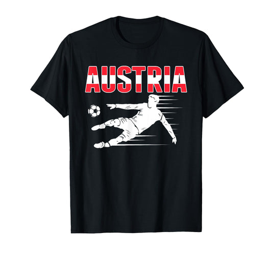 Austria Soccer Fans Jersey Austrian T-Shirt - Novelty Apparel Men Women - T-Shirt, Sweatshirt, Hoodie