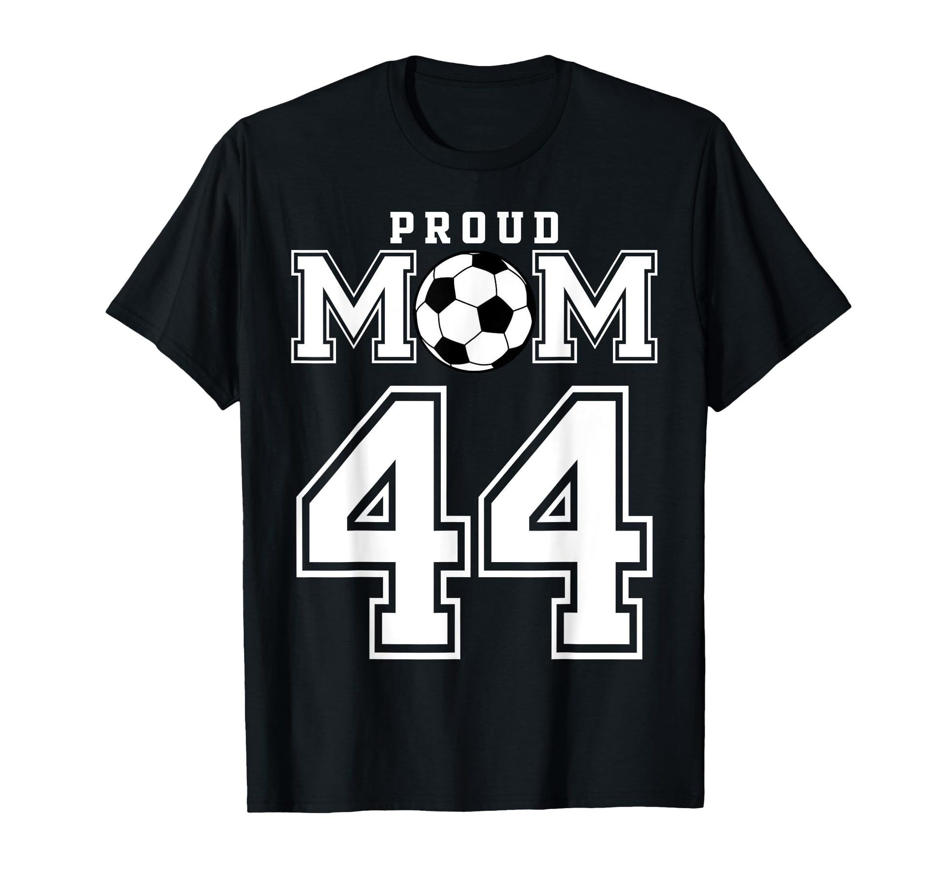 Number 44 Custom Proud Soccer Futbol T-Shirt - Unique Graphic Men Women - T-Shirt, Sweatshirt, Hoodie