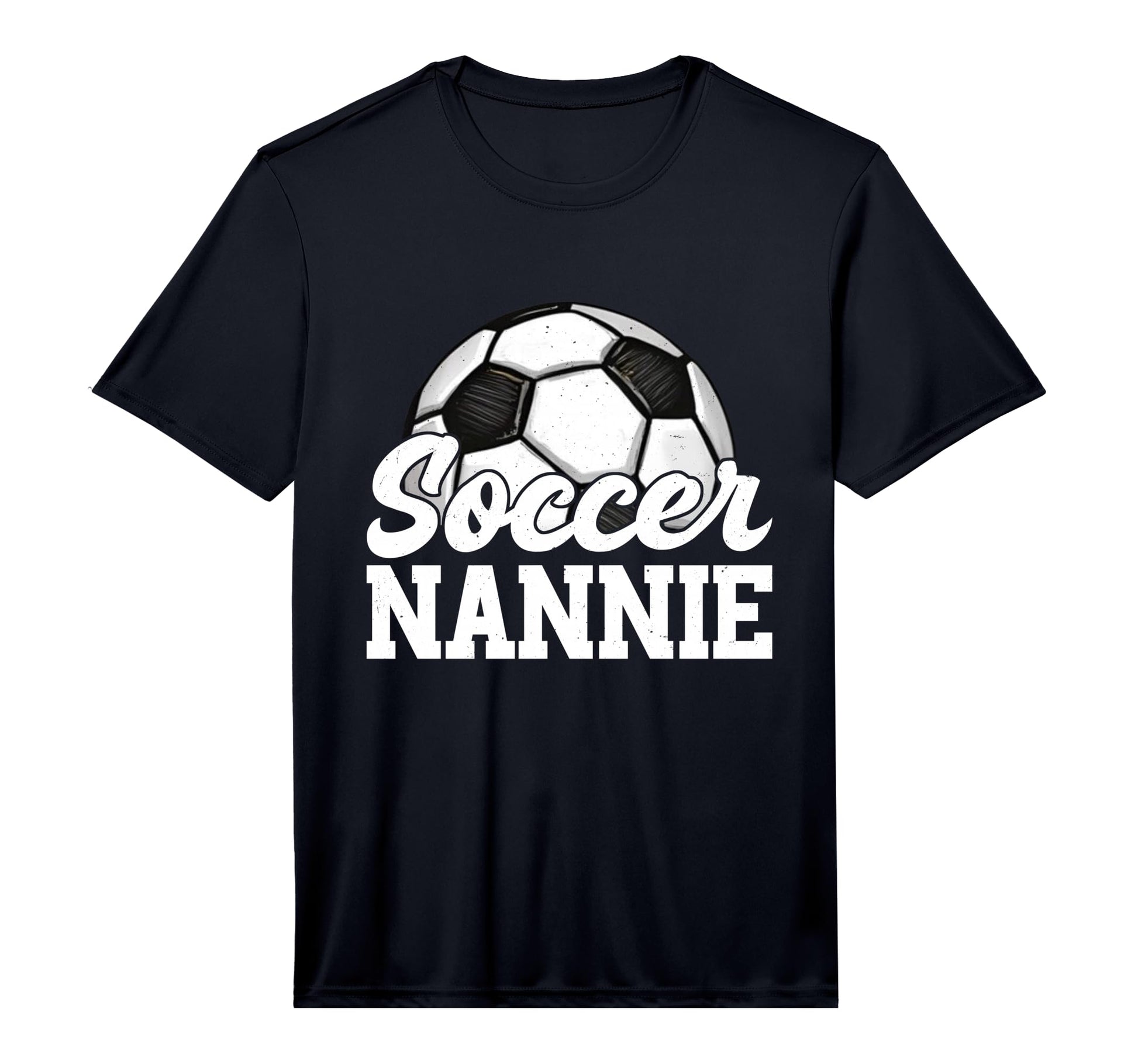 Mens Soccer Nannie Gifts Mothers Day T-Shirt - Unique Graphic for Adults - T-Shirt, Sweatshirt, Hoodie