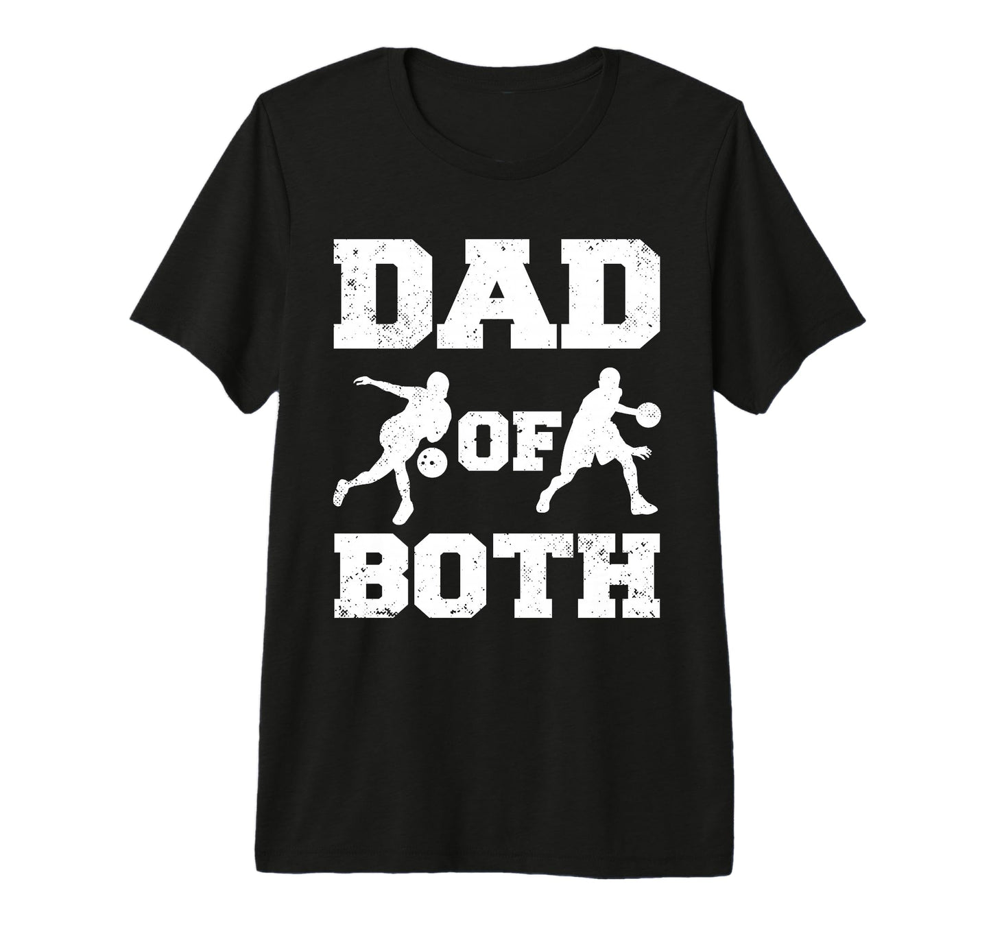Mens Dad Both Funny Bowling T-Shirt - Custom Art Print for Adults - T-Shirt, Sweatshirt, Hoodie