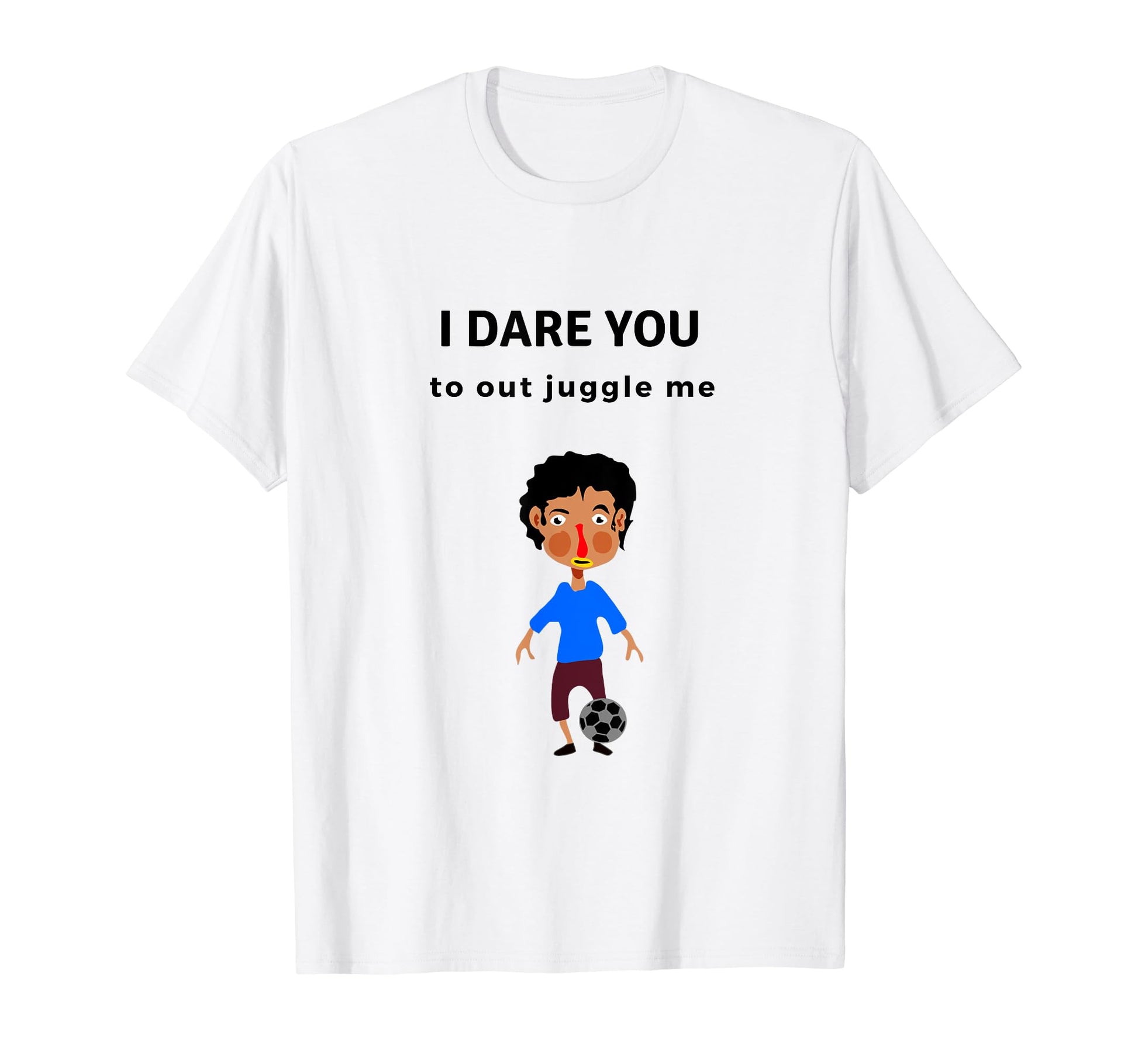 Soccer Skills Juggling Challenge T-Shirt - Aesthetic Graphic for Adults - T-Shirt, Sweatshirt, Hoodie