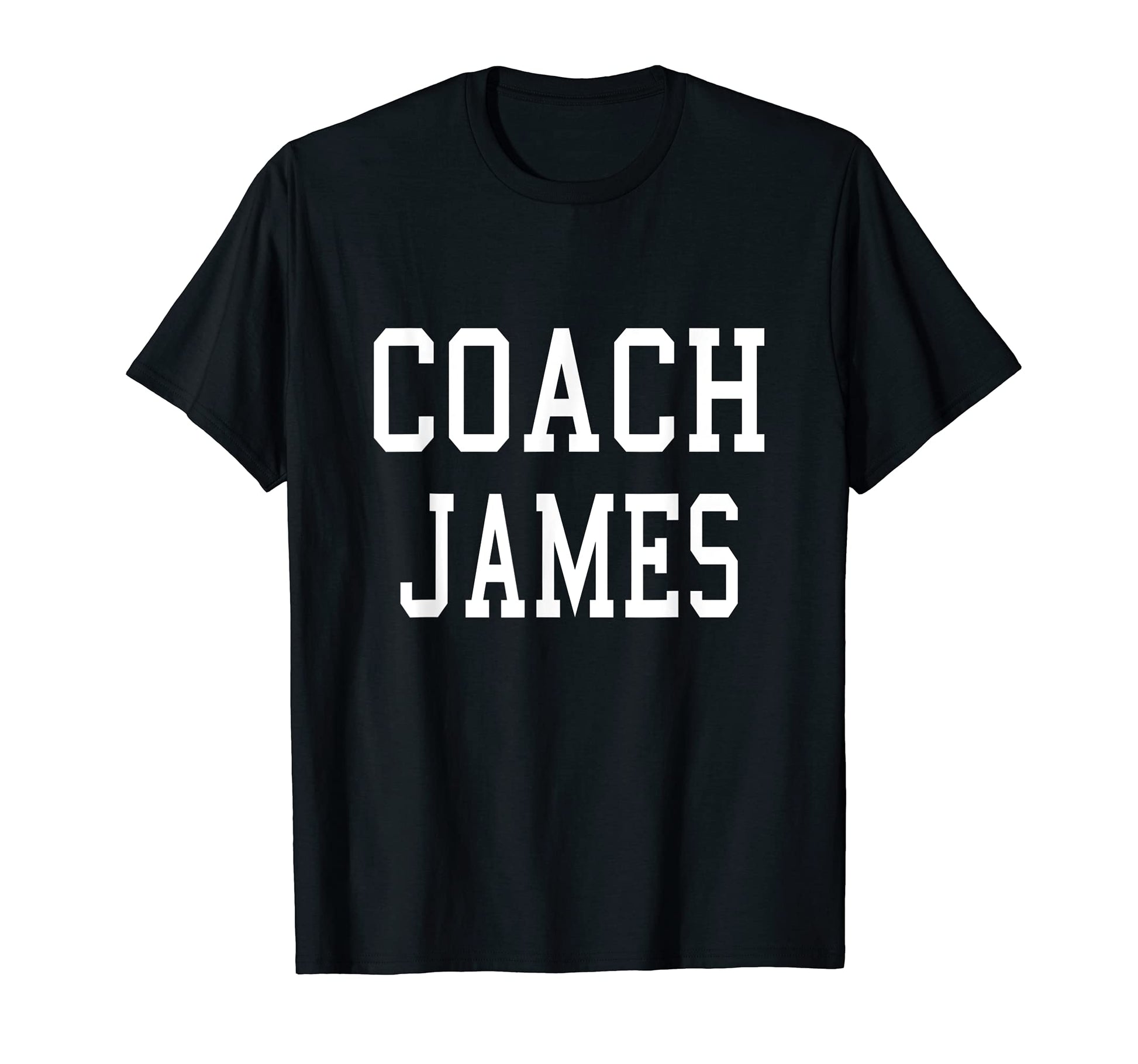 Coach James Custom Football Soccer T-Shirt - Streetwear Style for Adults - T-Shirt, Sweatshirt, Hoodie